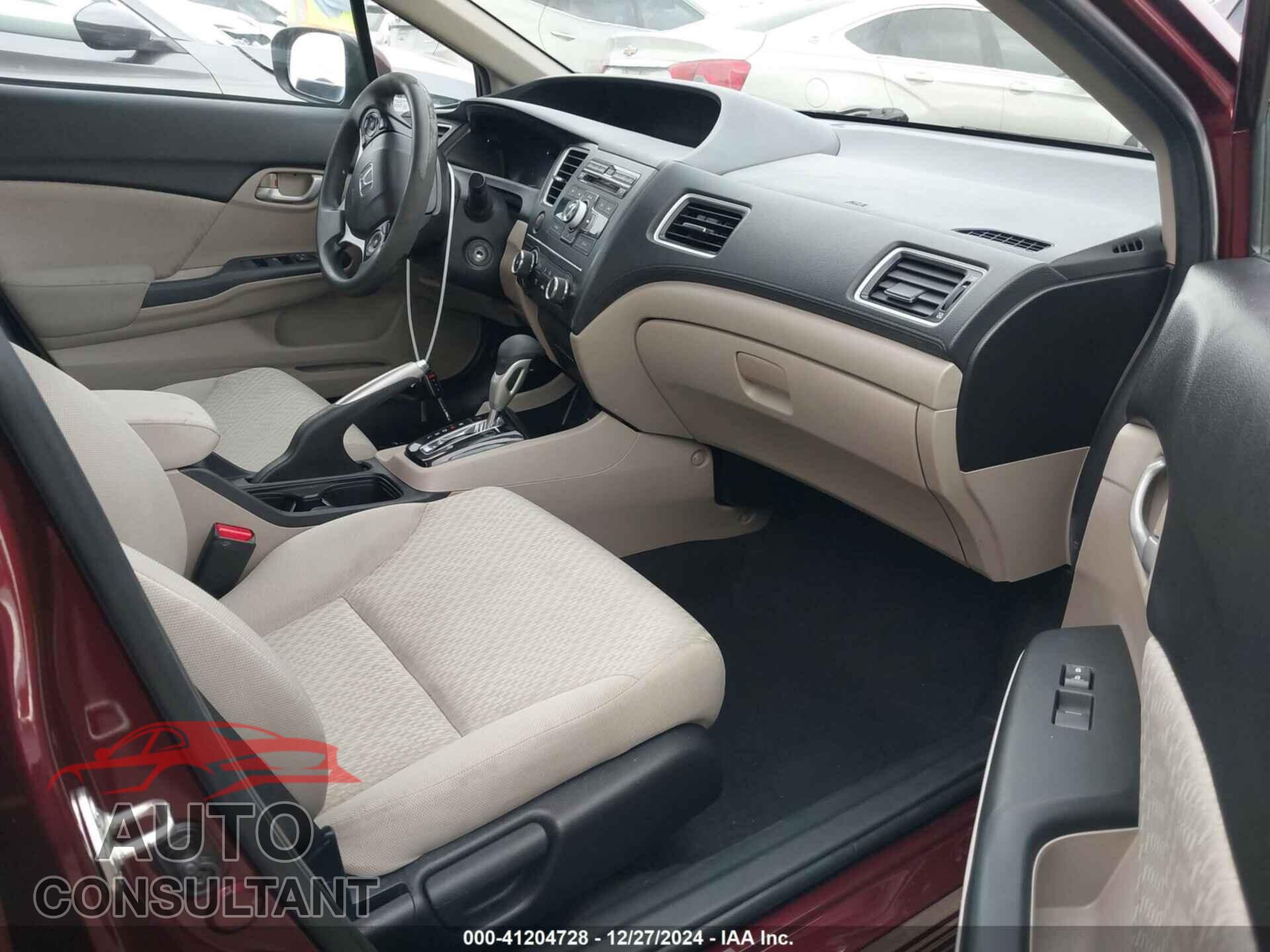 HONDA CIVIC 2014 - 19XFB2F5XEE249570