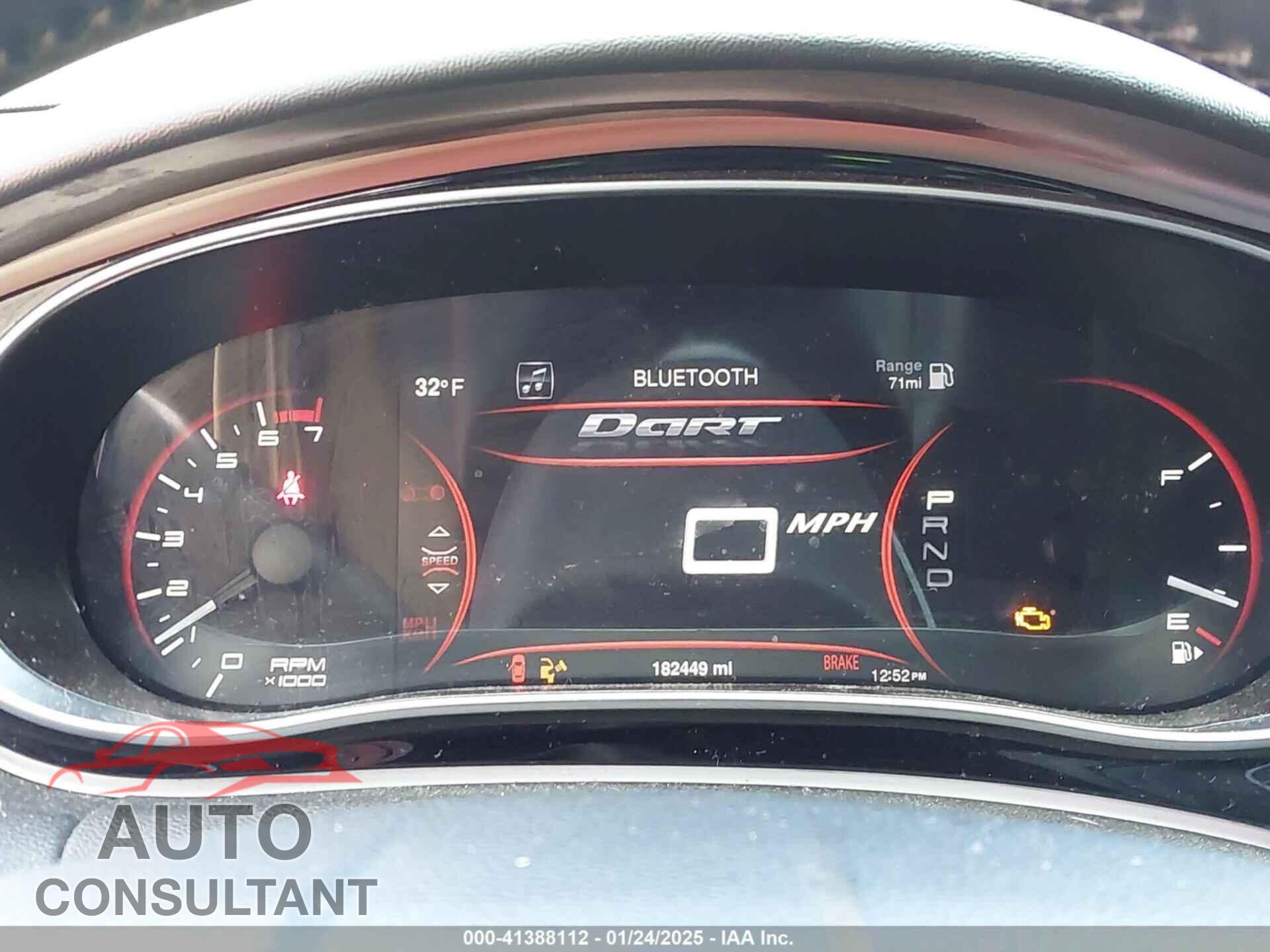 DODGE DART 2015 - 1C3CDFCB1FD364631
