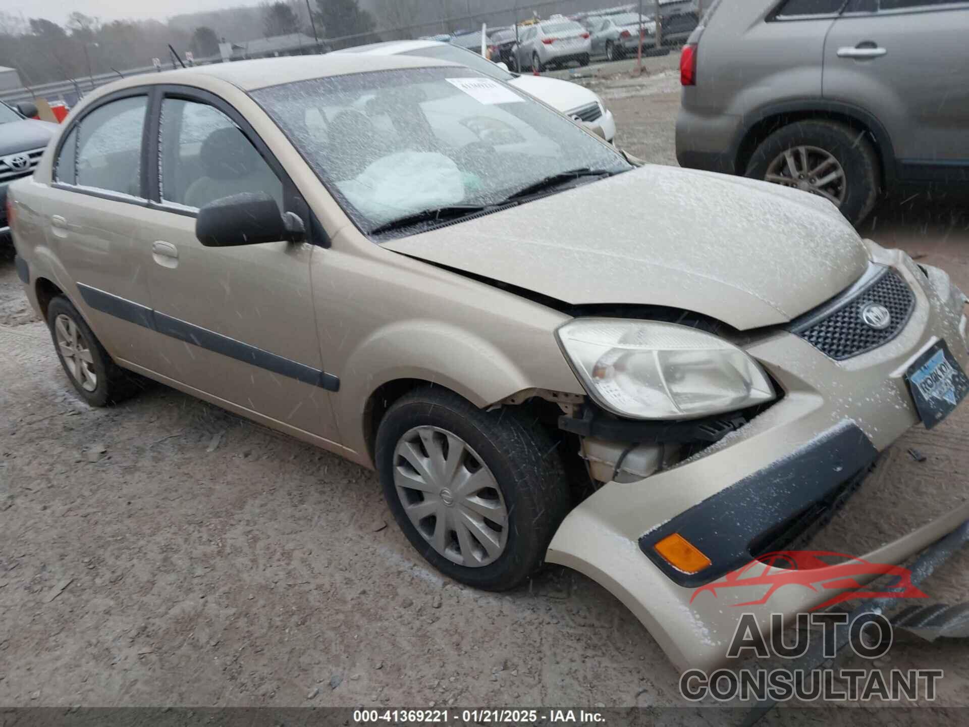 KIA RIO 2009 - KNADE223996519125