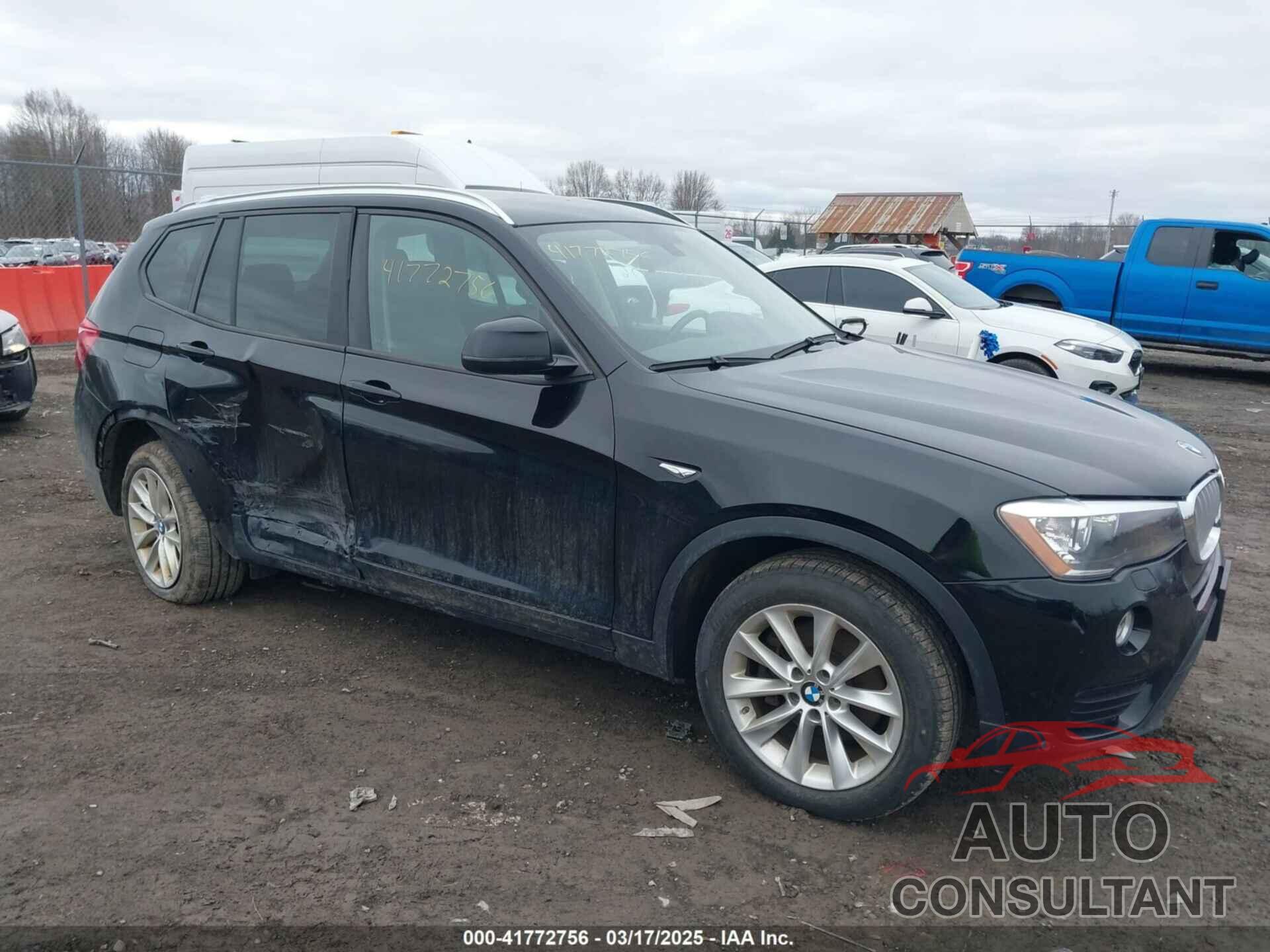 BMW X3 2016 - 5UXWX9C52G0D64840