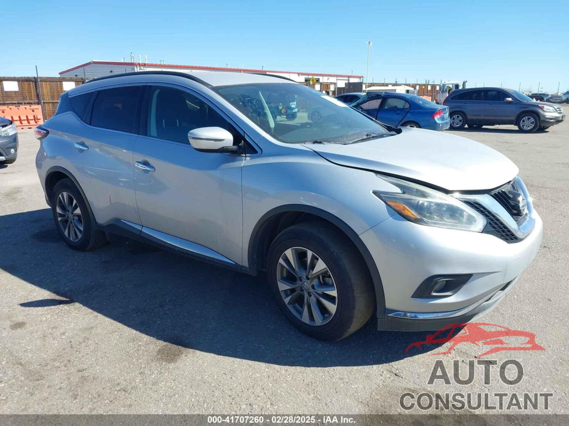 NISSAN MURANO 2018 - 5N1AZ2MG2JN135283