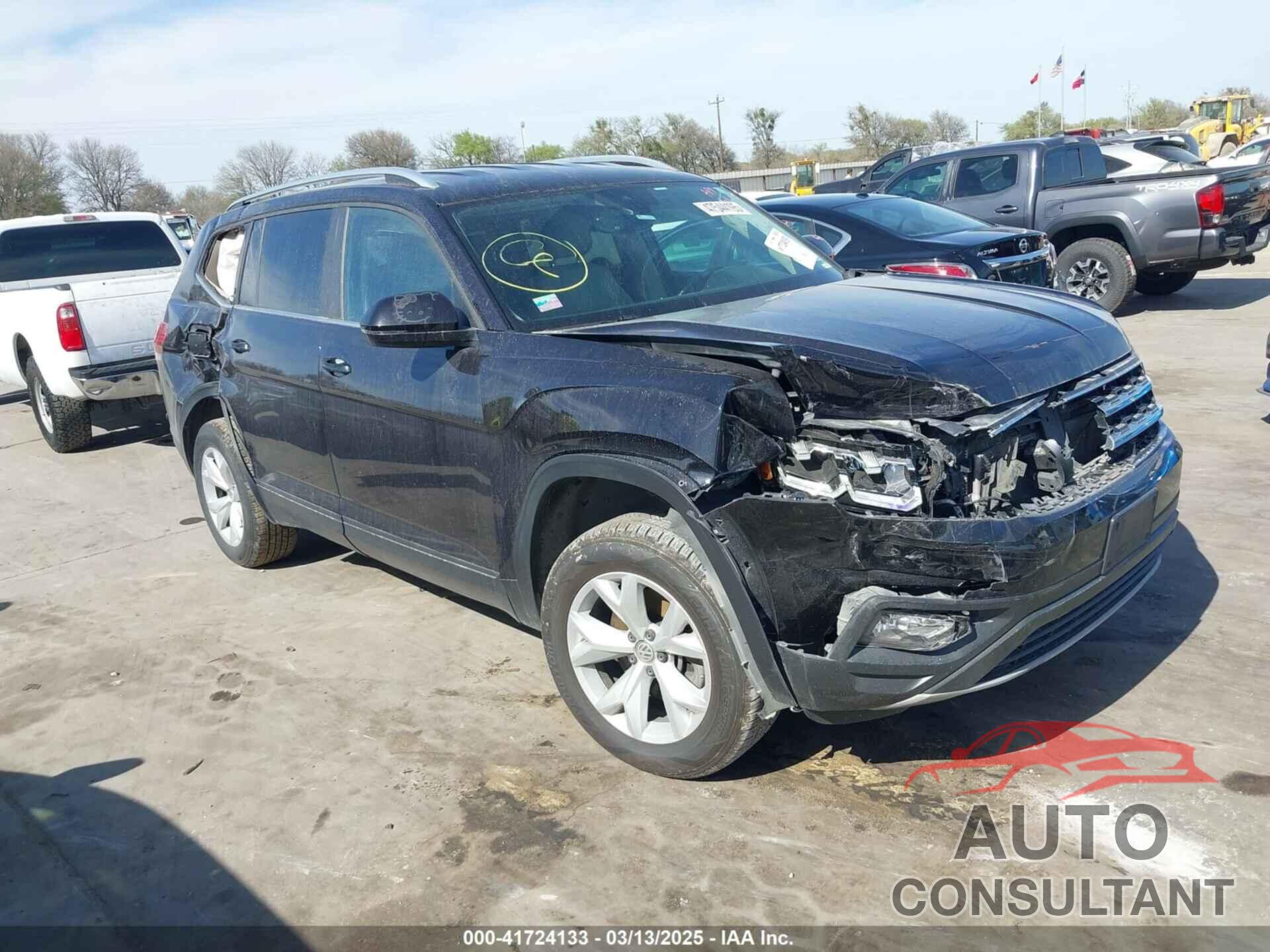 VOLKSWAGEN ATLAS 2018 - 1V2DR2CA1JC546005