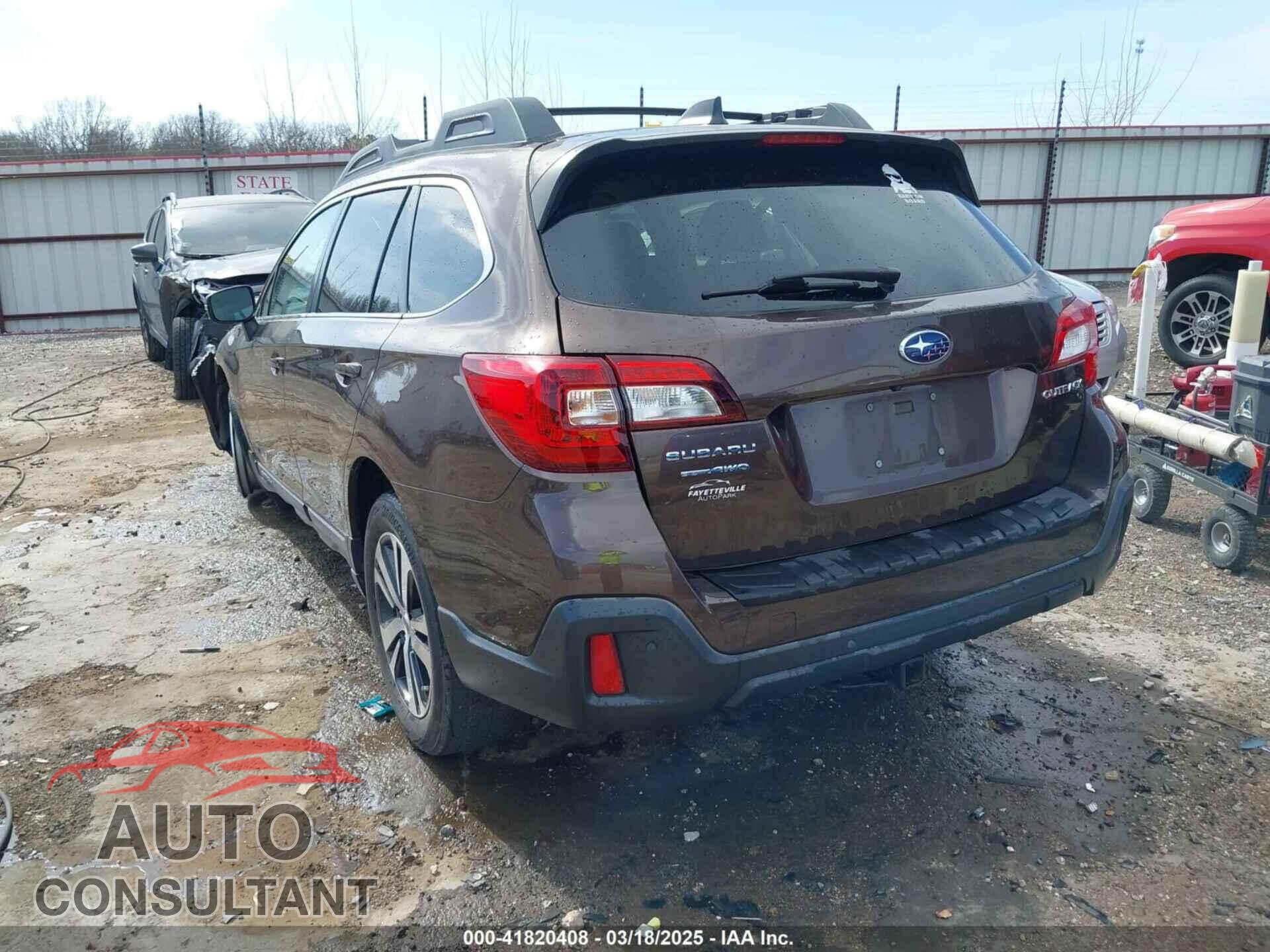 SUBARU OUTBACK 2019 - 4S4BSANC7K3249727
