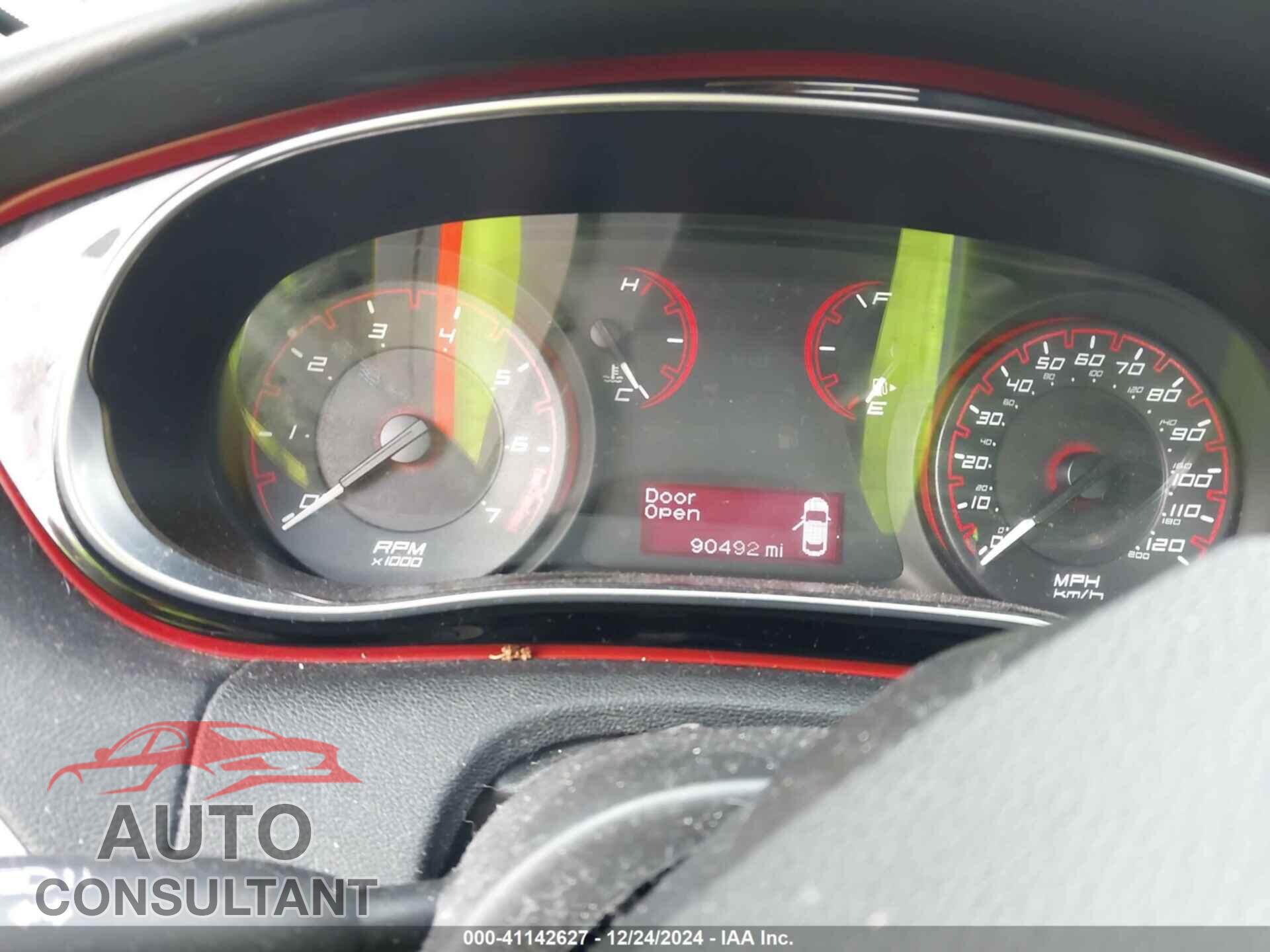 DODGE DART 2015 - 1C3CDFAA3FD434026