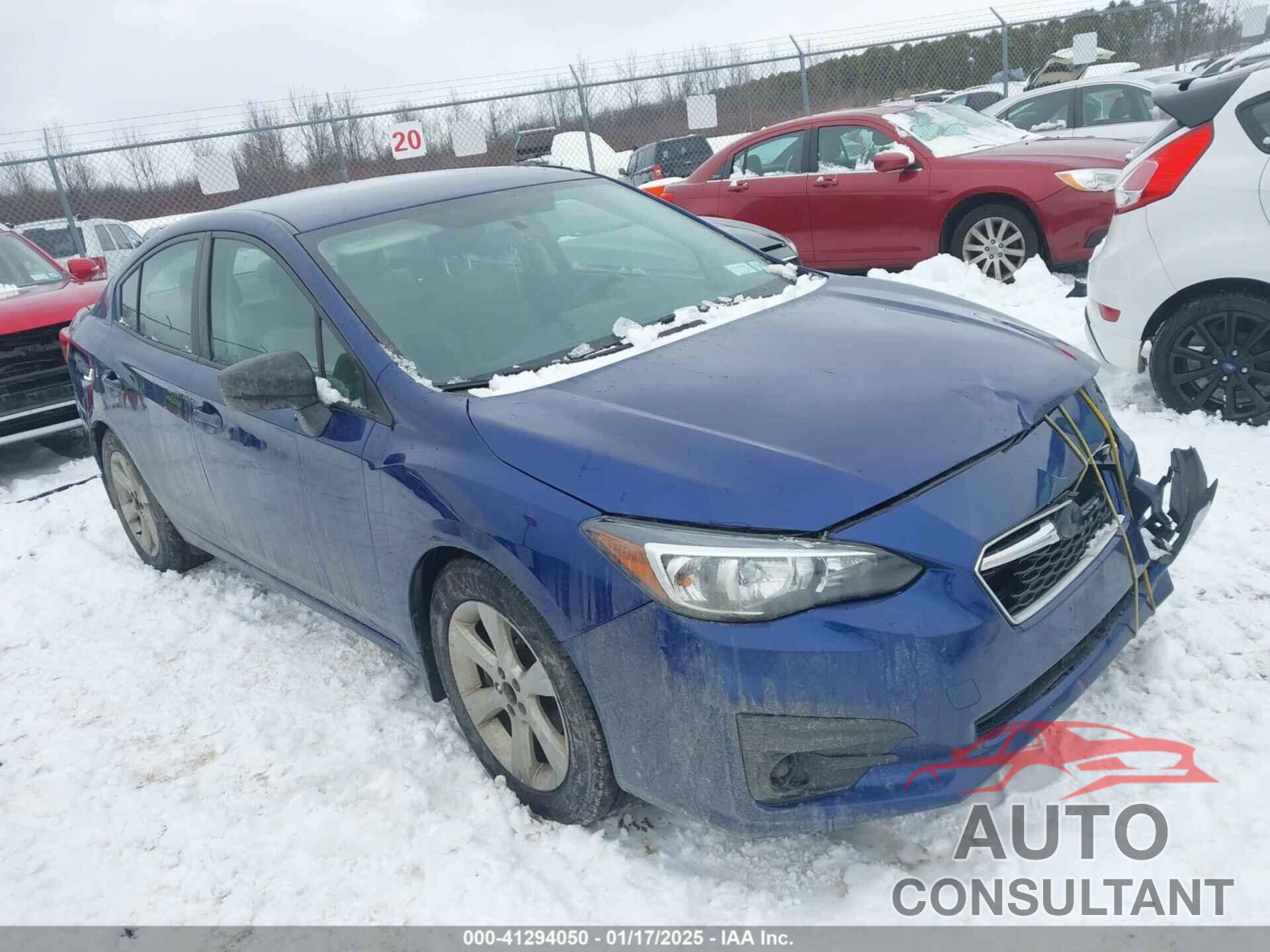 SUBARU IMPREZA 2018 - 4S3GKAA64J3607441