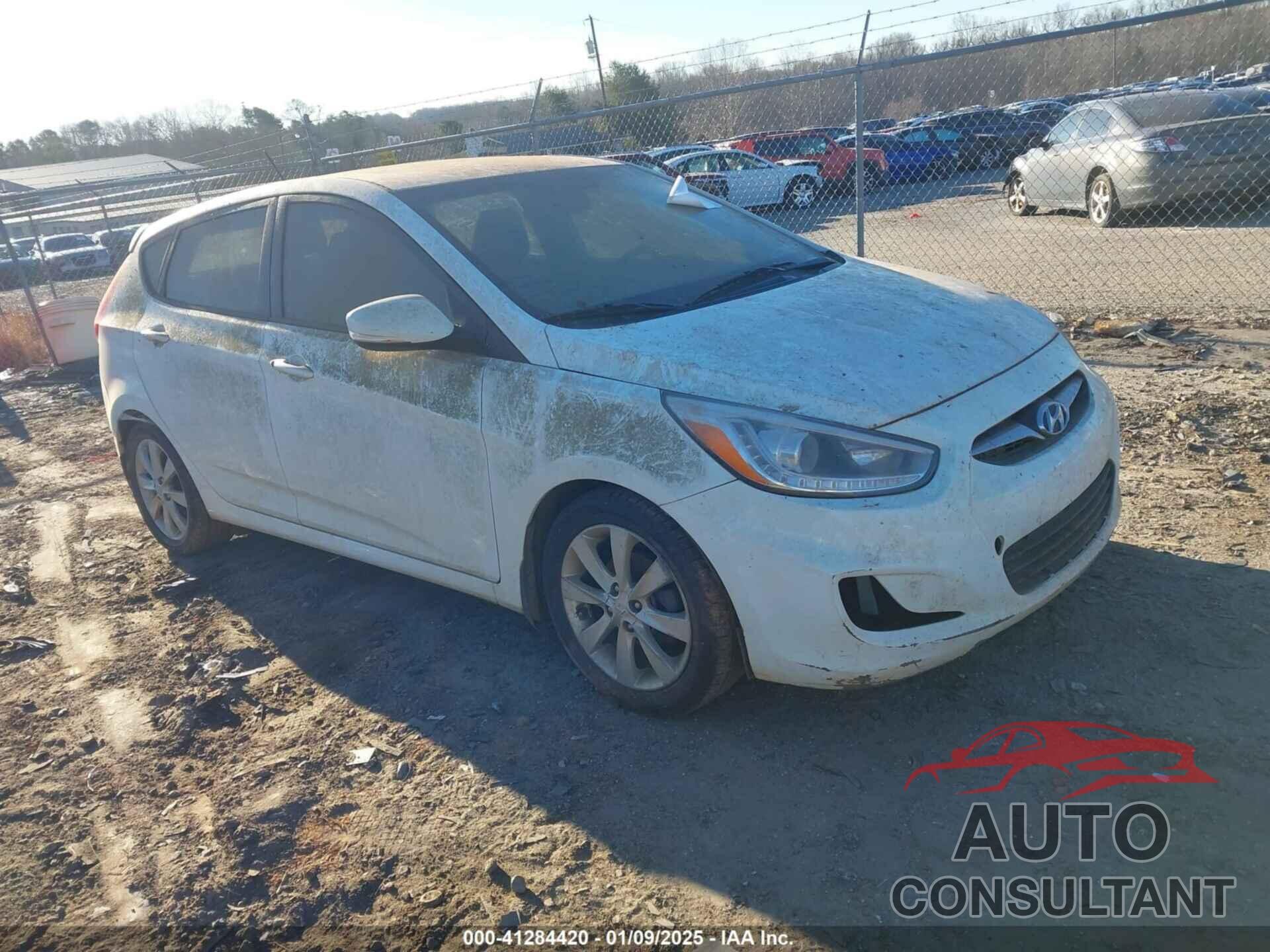 HYUNDAI ACCENT 2014 - KMHCU5AE6EU195025