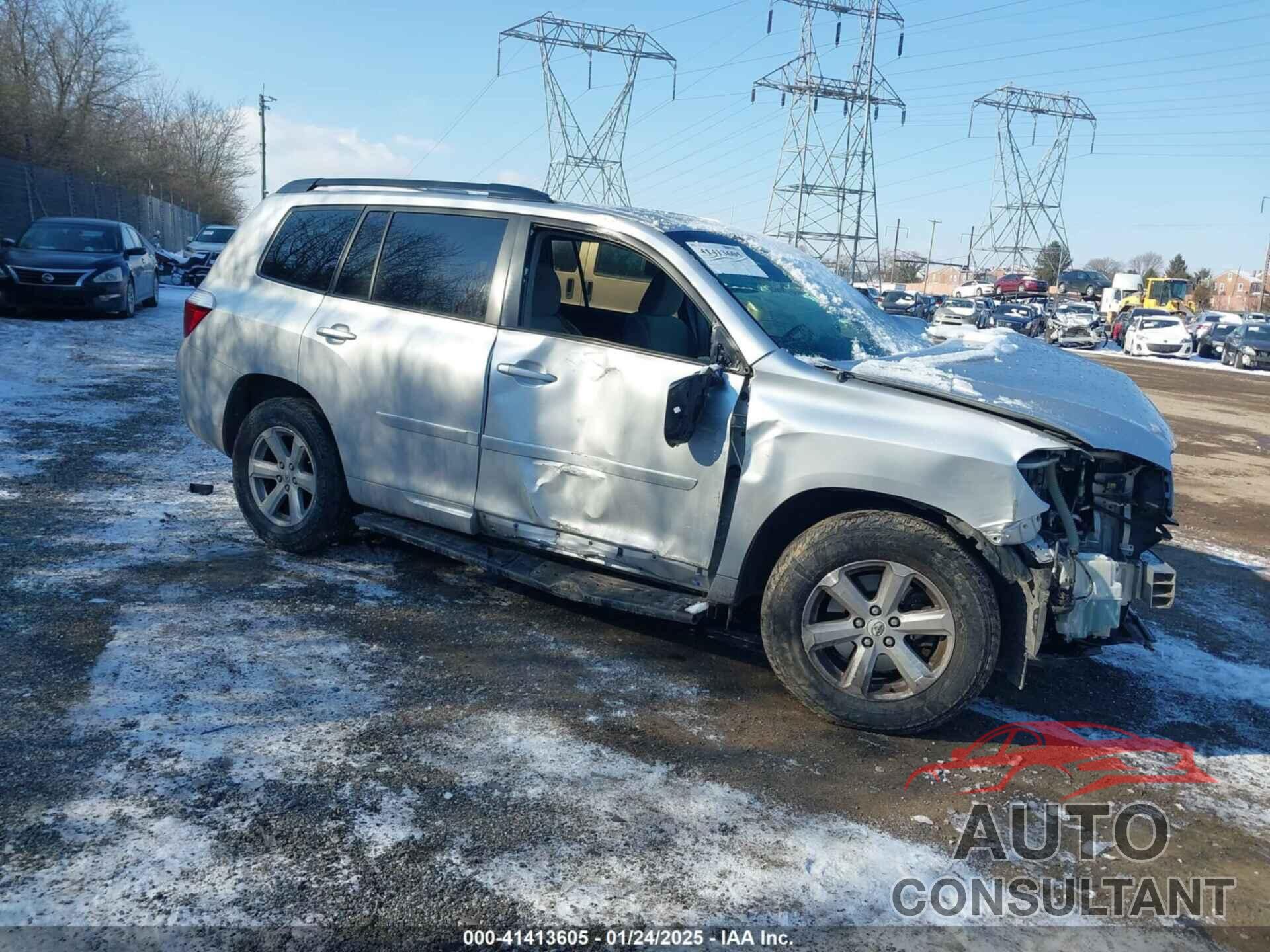 TOYOTA HIGHLANDER 2010 - 5TDBK3EH3AS004321