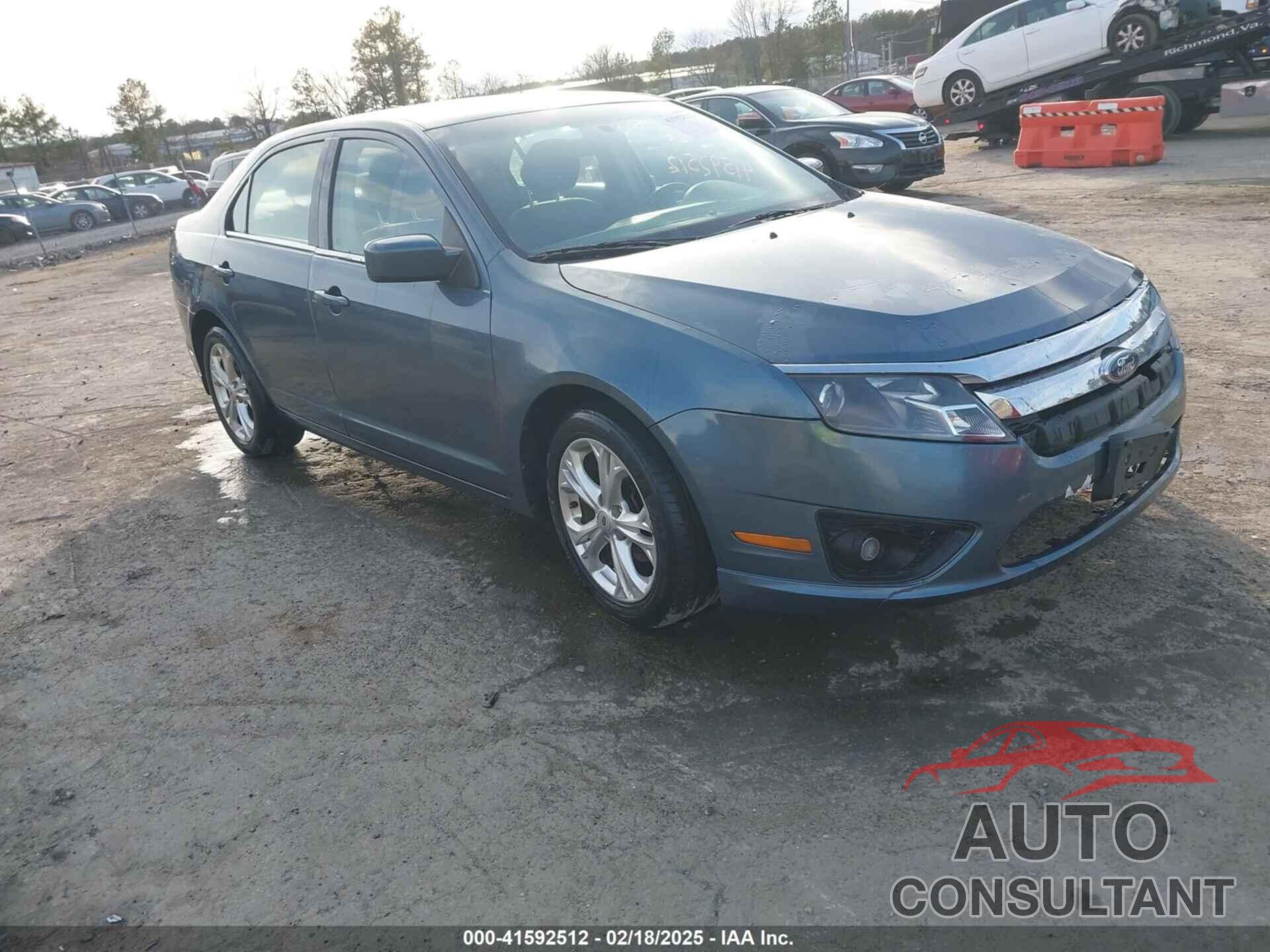 FORD FUSION 2012 - 3FAHP0HA9CR304451