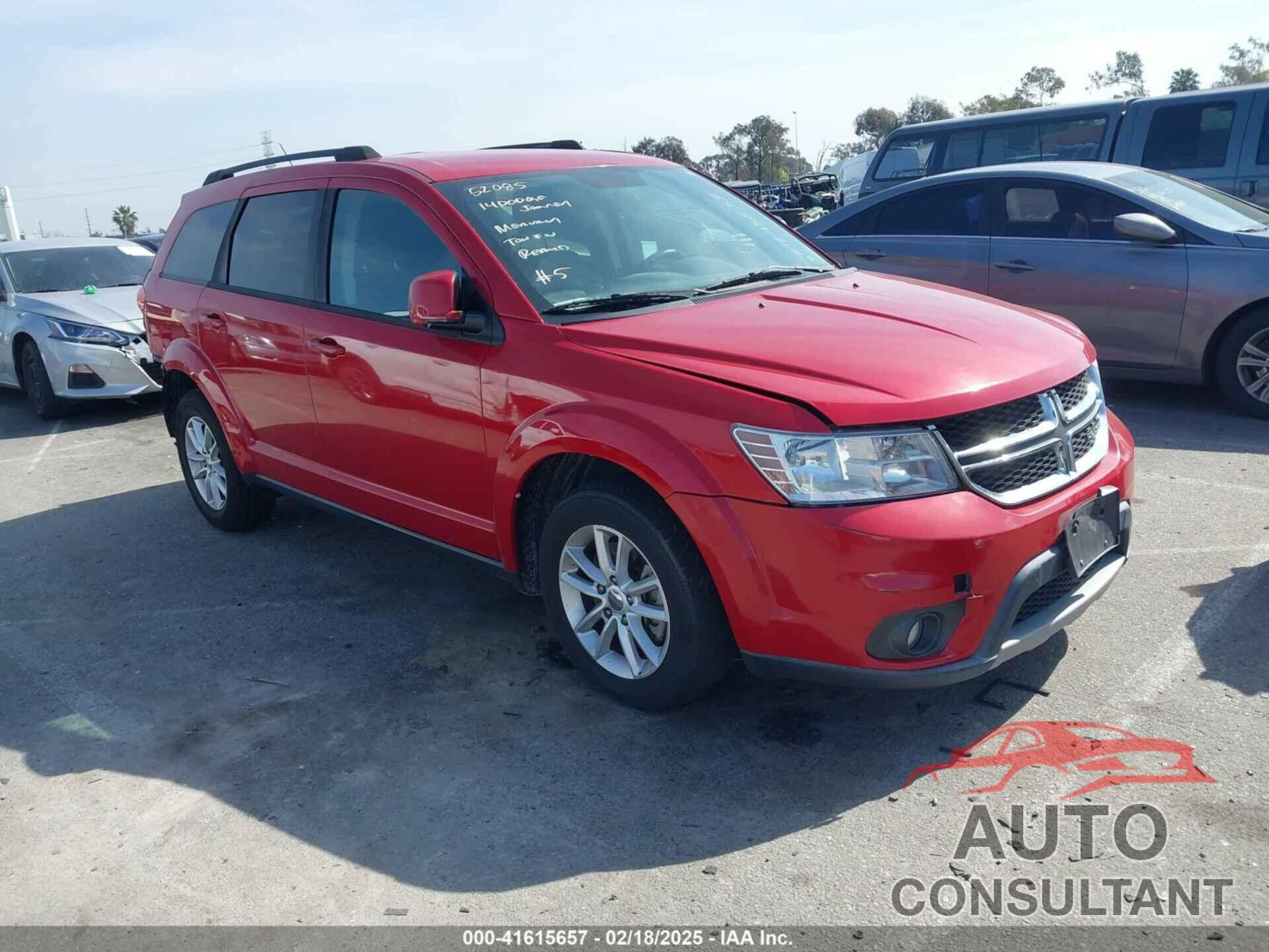 DODGE JOURNEY 2014 - 3C4PDCBG3ET224517