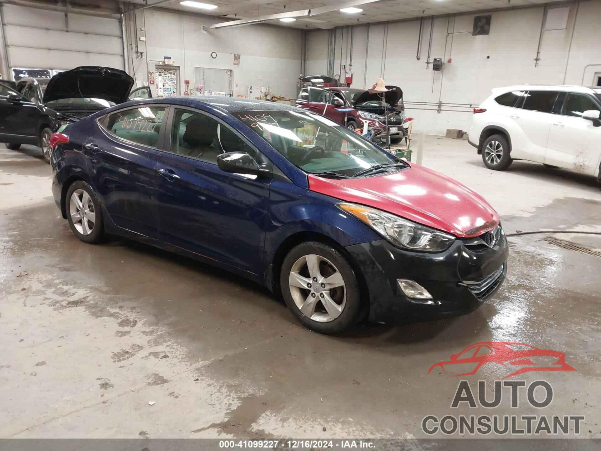 HYUNDAI ELANTRA 2013 - 5NPDH4AEXDH250561