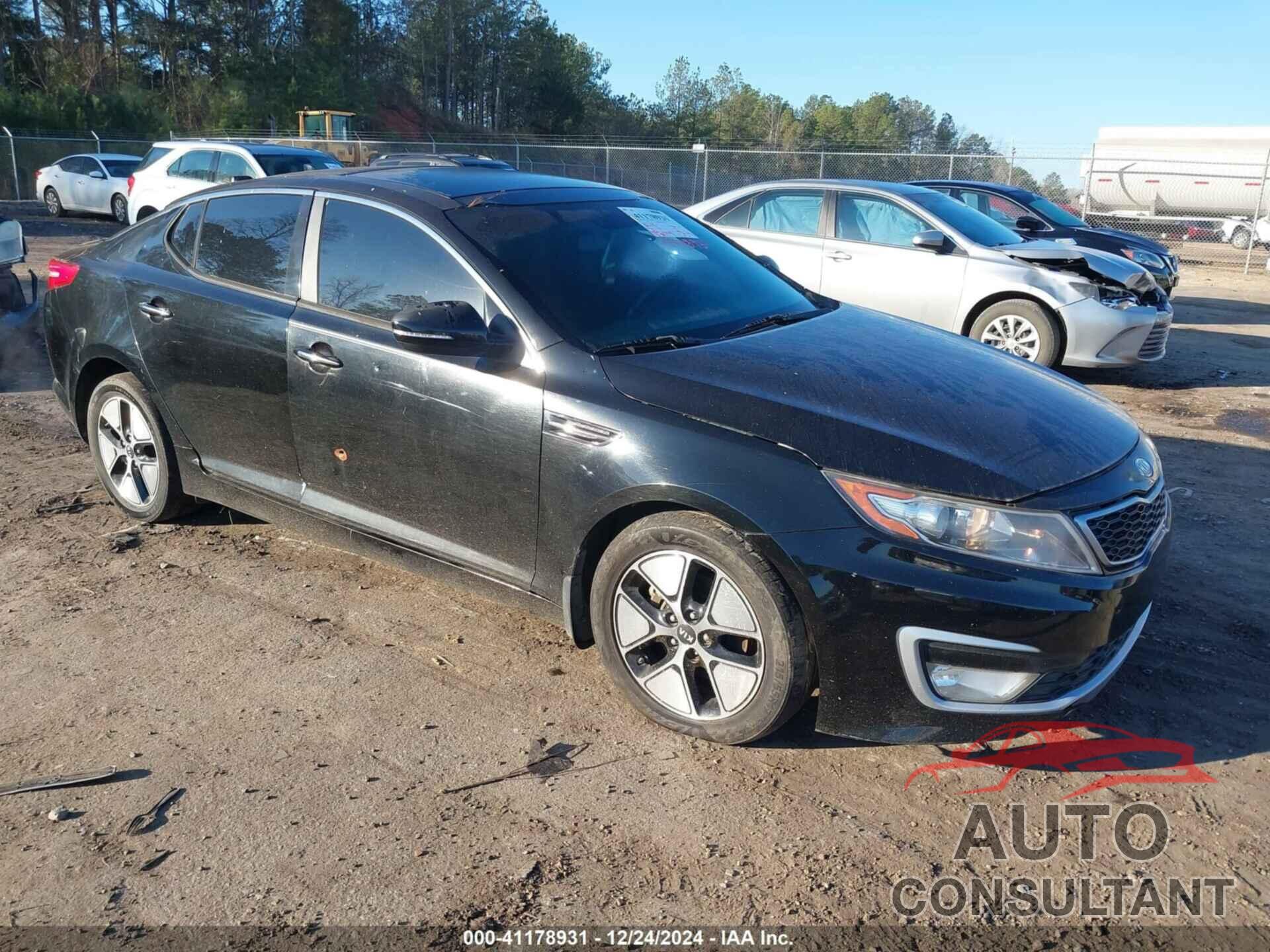 KIA OPTIMA HYBRID 2012 - KNAGM4ADXC5014777