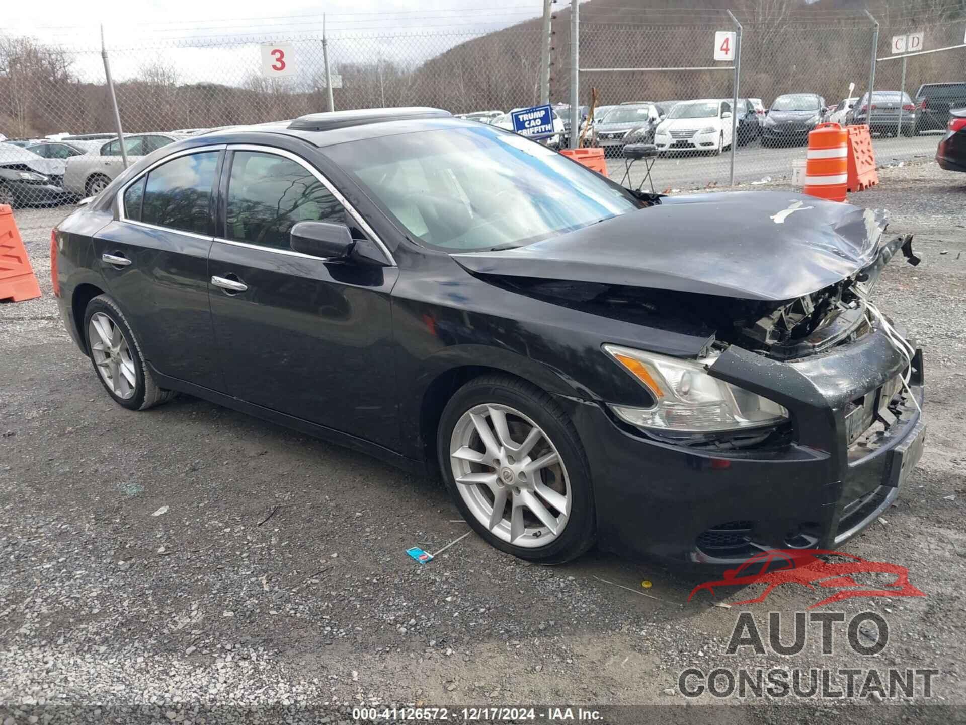NISSAN MAXIMA 2009 - 1N4AA51E19C840346
