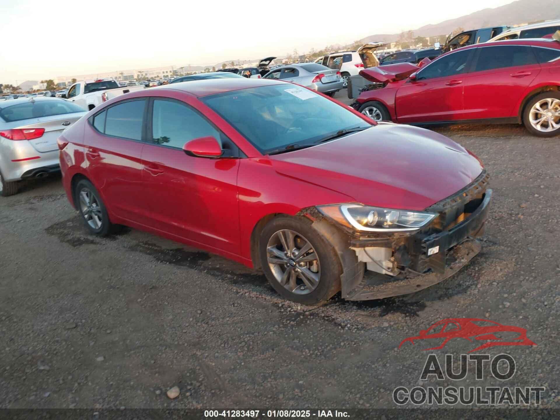 HYUNDAI ELANTRA 2018 - 5NPD84LF0JH366059