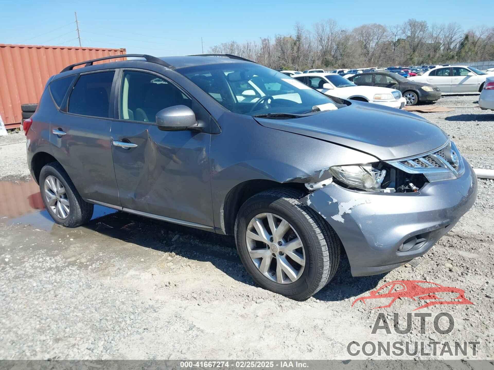 NISSAN MURANO 2013 - JN8AZ1MWXDW315815