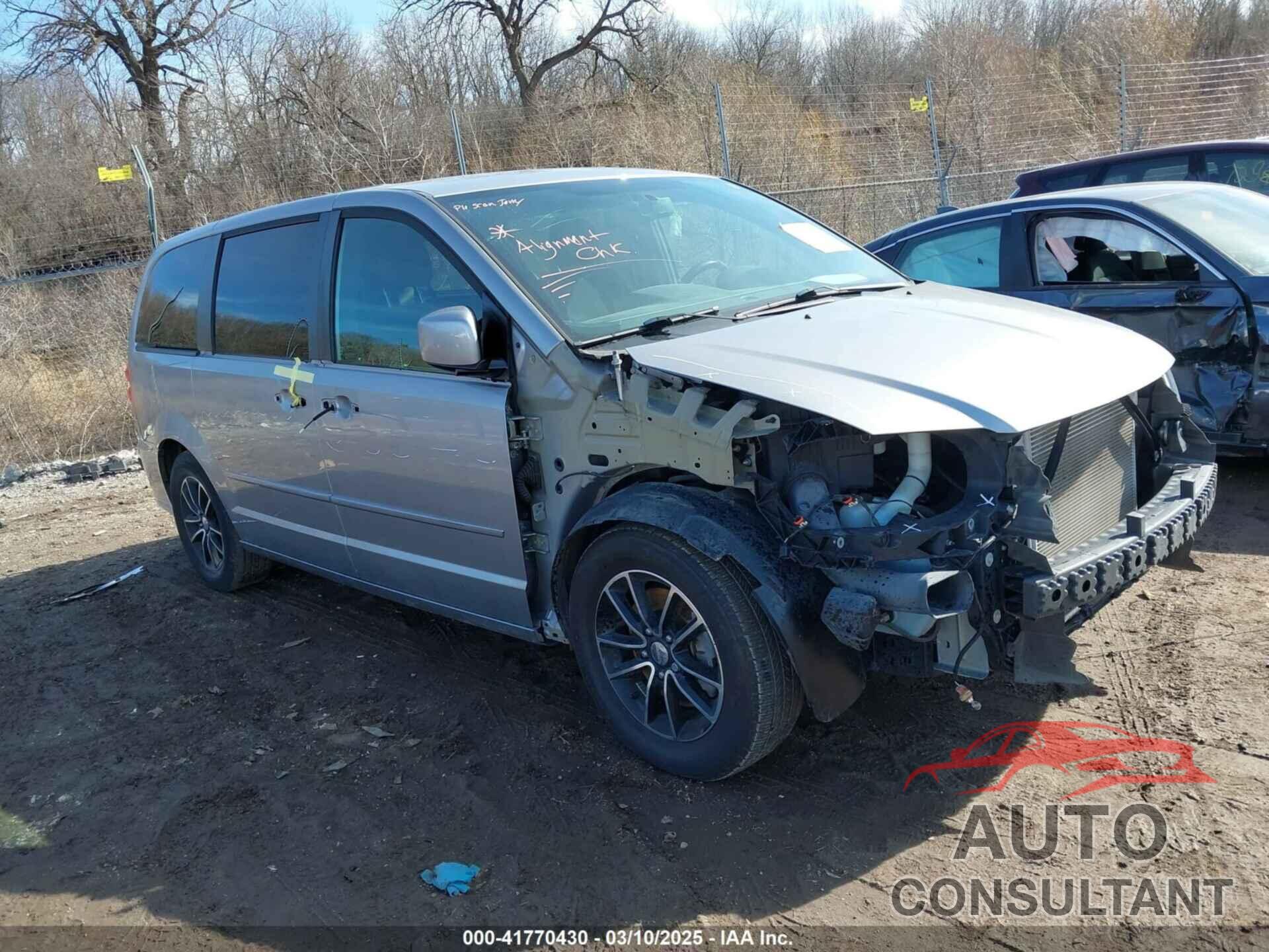 DODGE GRAND CARAVAN 2016 - 2C4RDGCG4GR211084