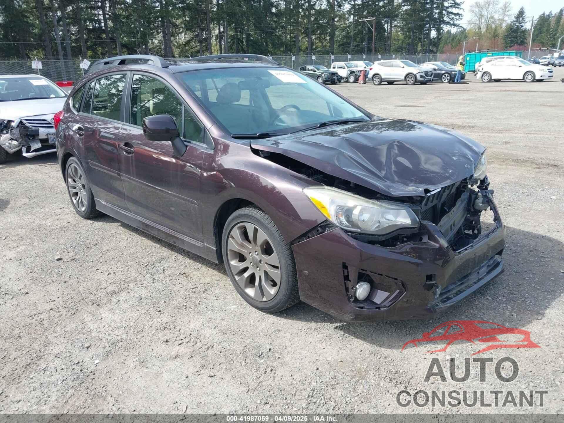 SUBARU IMPREZA 2013 - JF1GPAS62D2817424