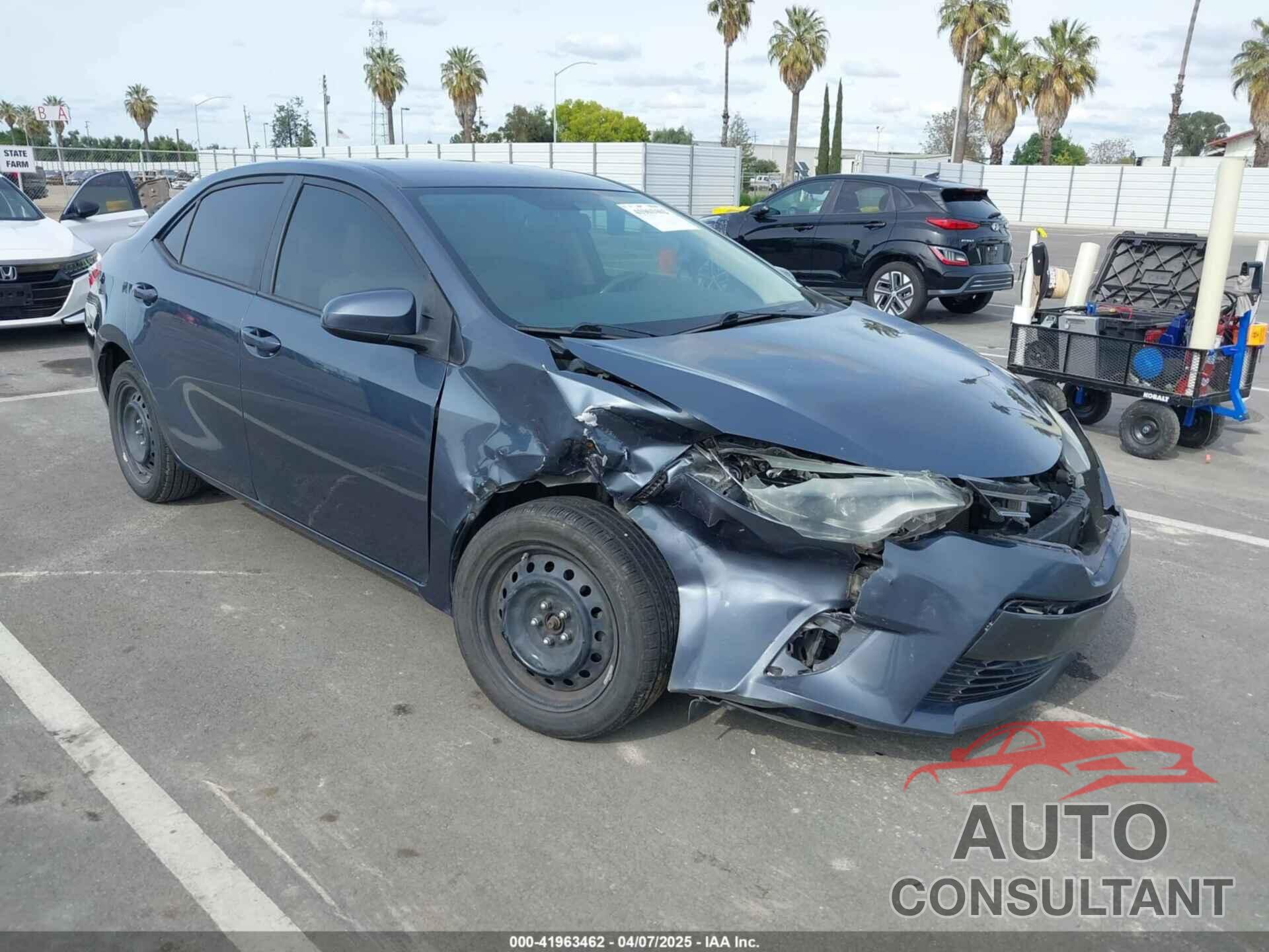 TOYOTA COROLLA 2016 - 2T1BURHE1GC543567