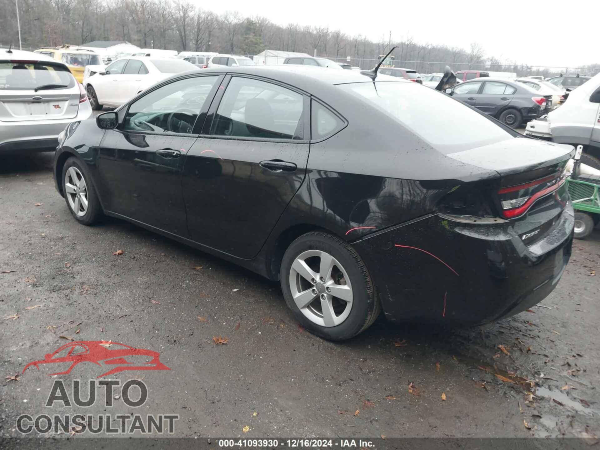 DODGE DART 2015 - 1C3CDFBB0FD128831