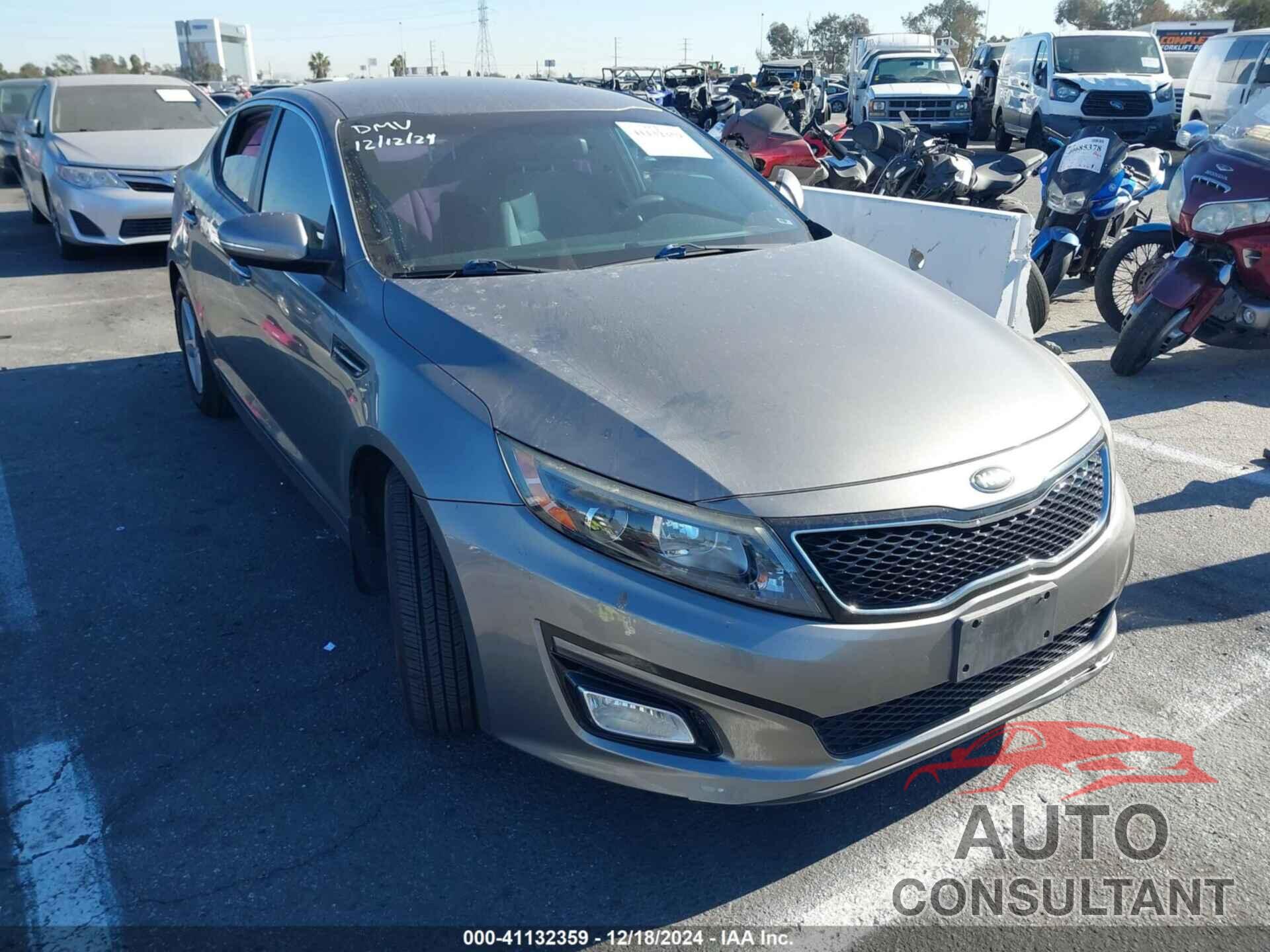 KIA OPTIMA 2014 - 5XXGM4A70EG282961