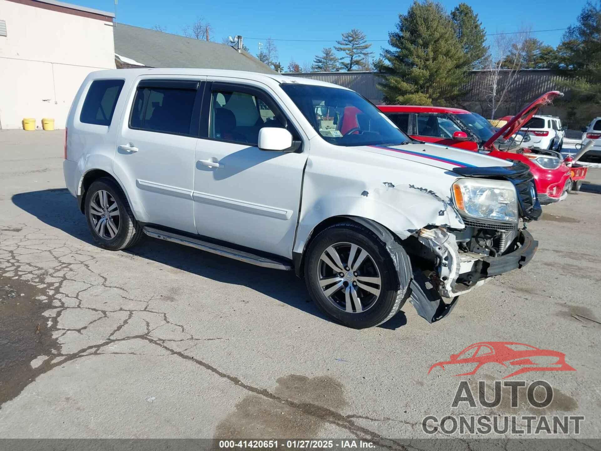 HONDA PILOT 2011 - 5FNYF4H29BB088050