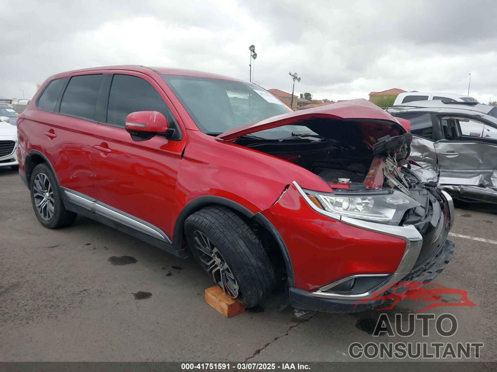 MITSUBISHI OUTLANDER 2017 - JA4AD3A3XHZ055205