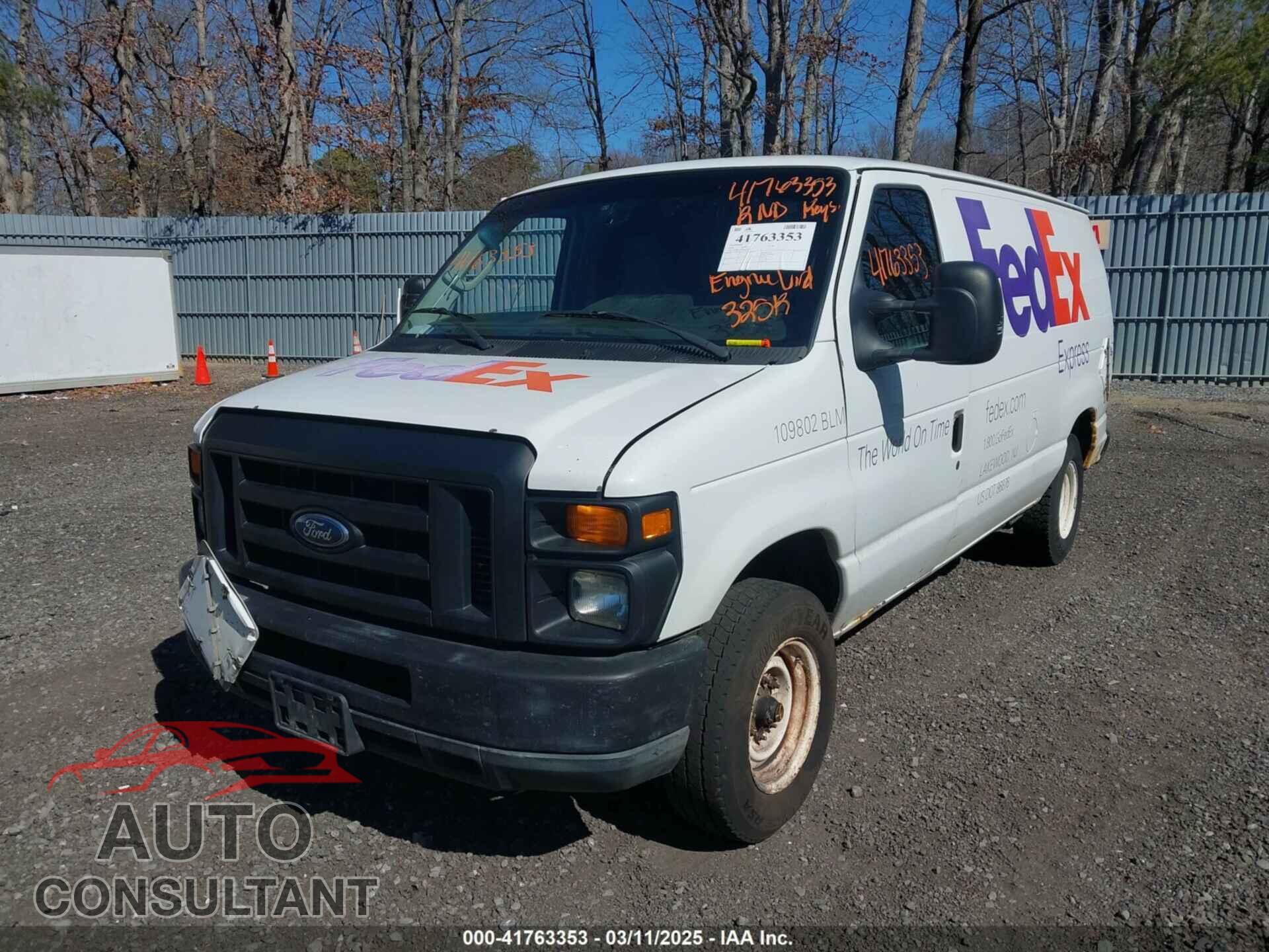 FORD E-150 2010 - 1FTNE1EW6ADA91795