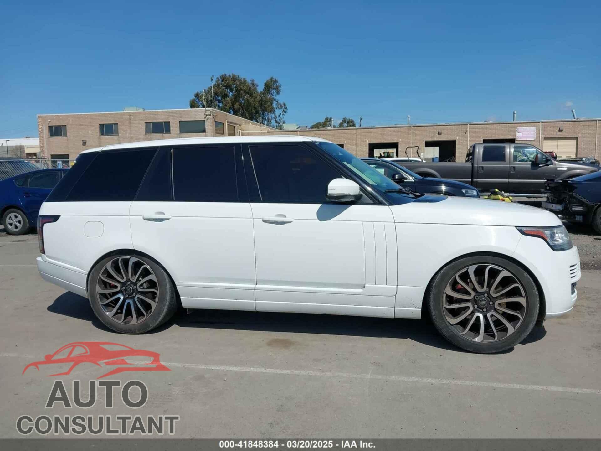 LAND ROVER RANGE ROVER 2013 - SALGS2DF7DA104884