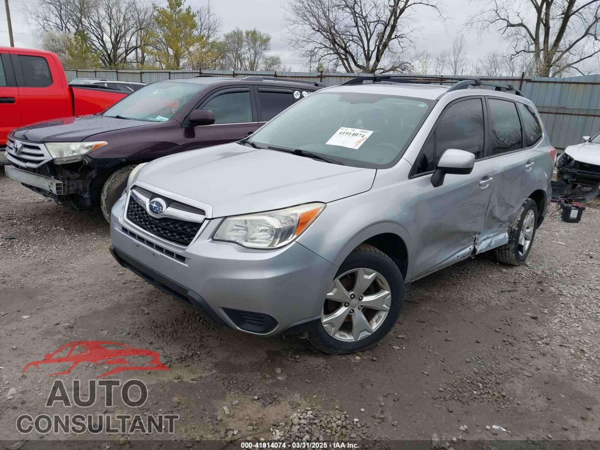 SUBARU FORESTER 2014 - JF2SJAEC3EH460357