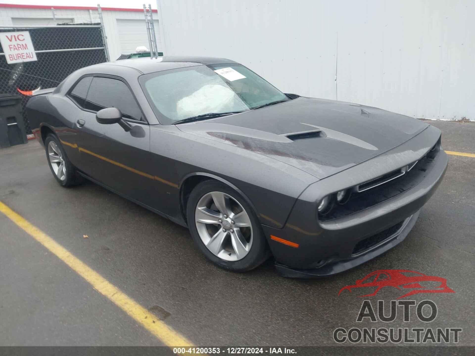 DODGE CHALLENGER 2018 - 2C3CDZAG7JH339406