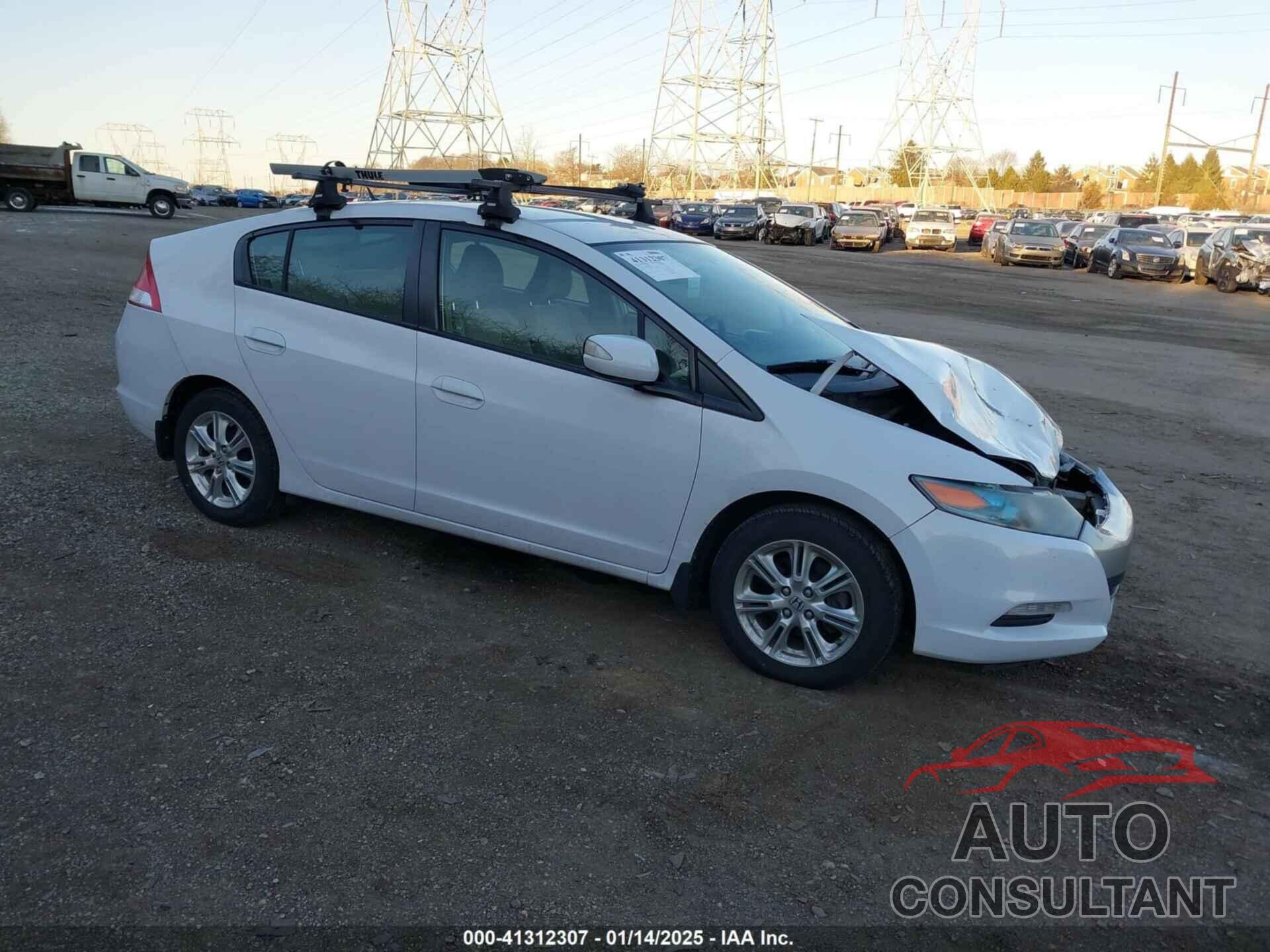 HONDA INSIGHT 2010 - JHMZE2H70AS029184