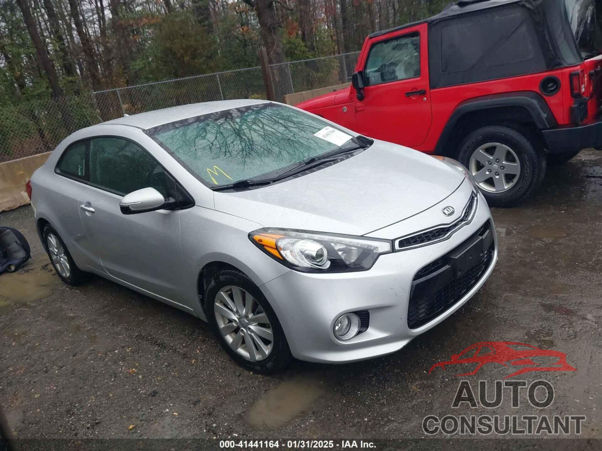 KIA FORTE KOUP 2016 - KNAFX6A8XG5579425