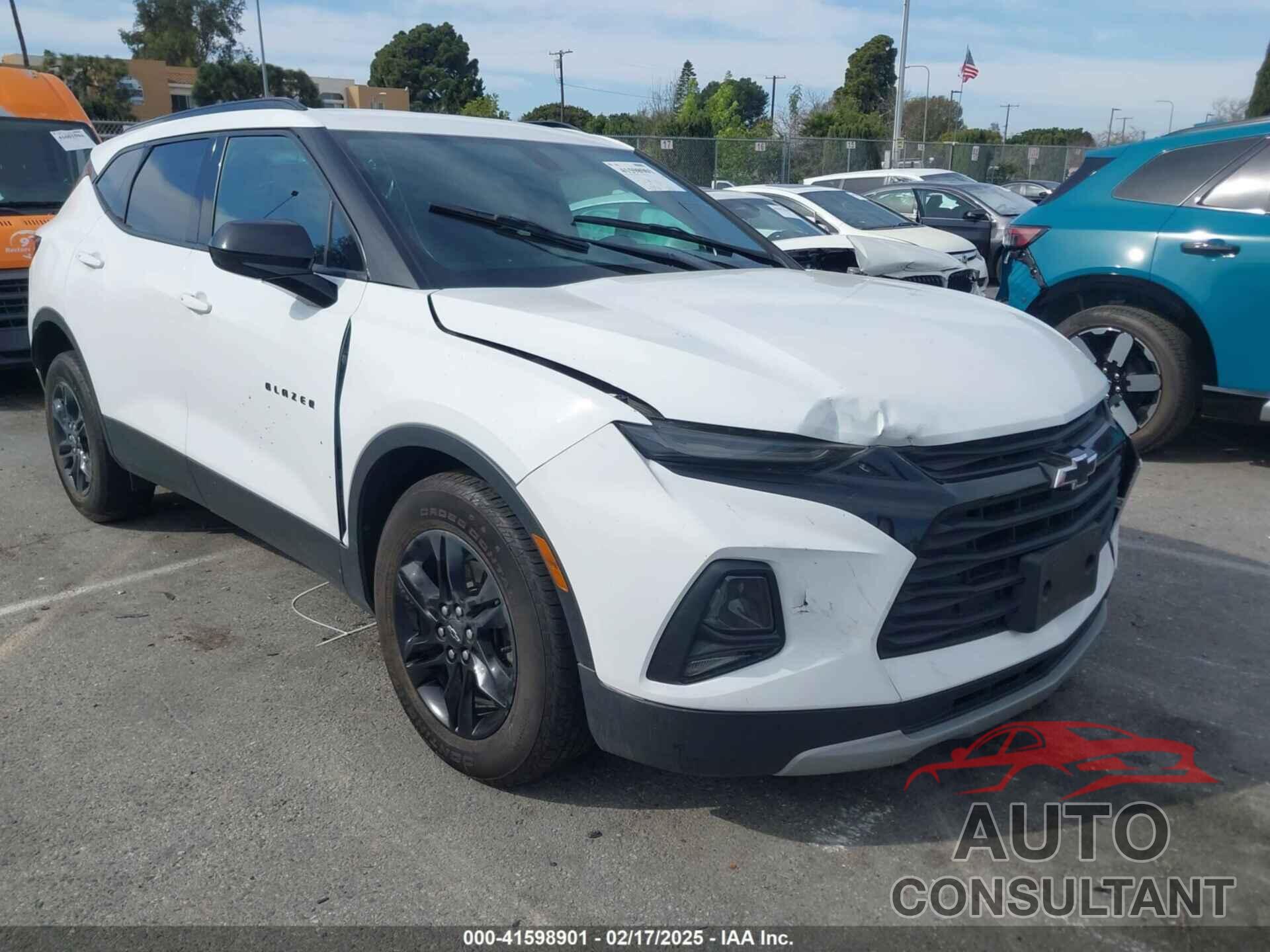 CHEVROLET BLAZER 2021 - 3GNKBBRAXMS569647