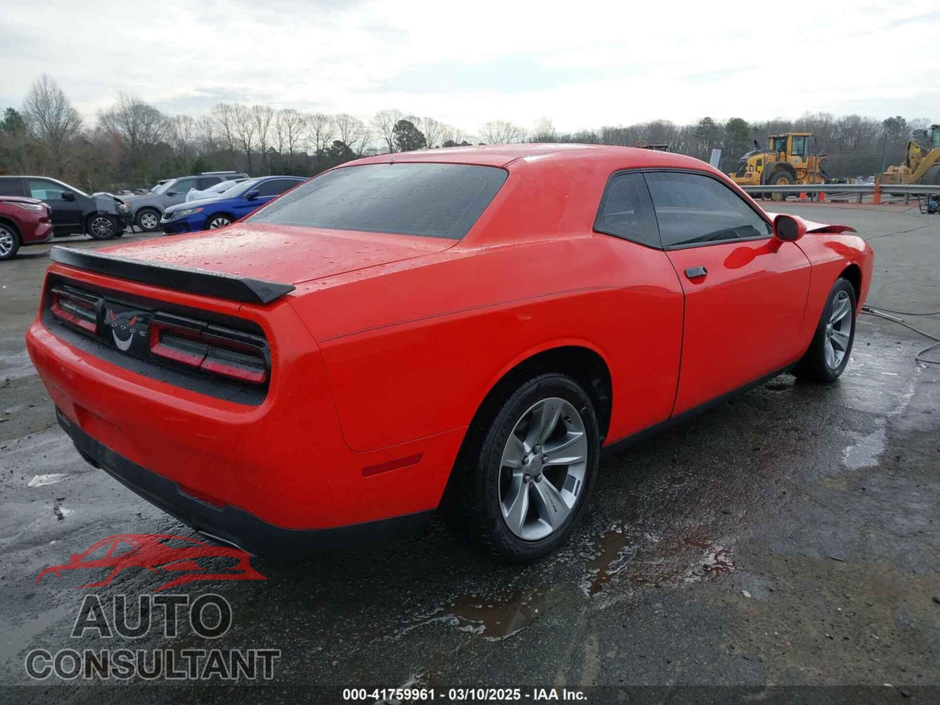 DODGE CHALLENGER 2016 - 2C3CDZAG2GH311974
