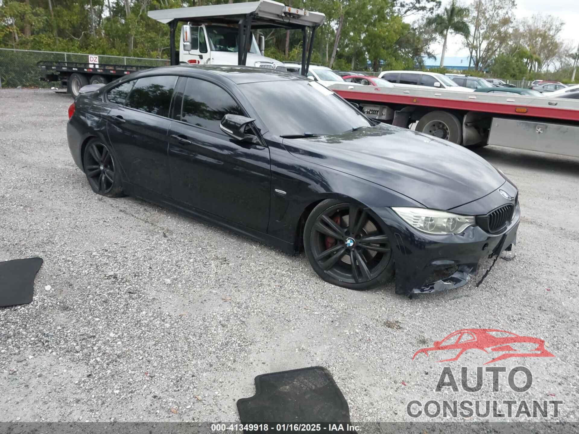 BMW 435I GRAN COUPE 2015 - WBA4B1C5XFD955119