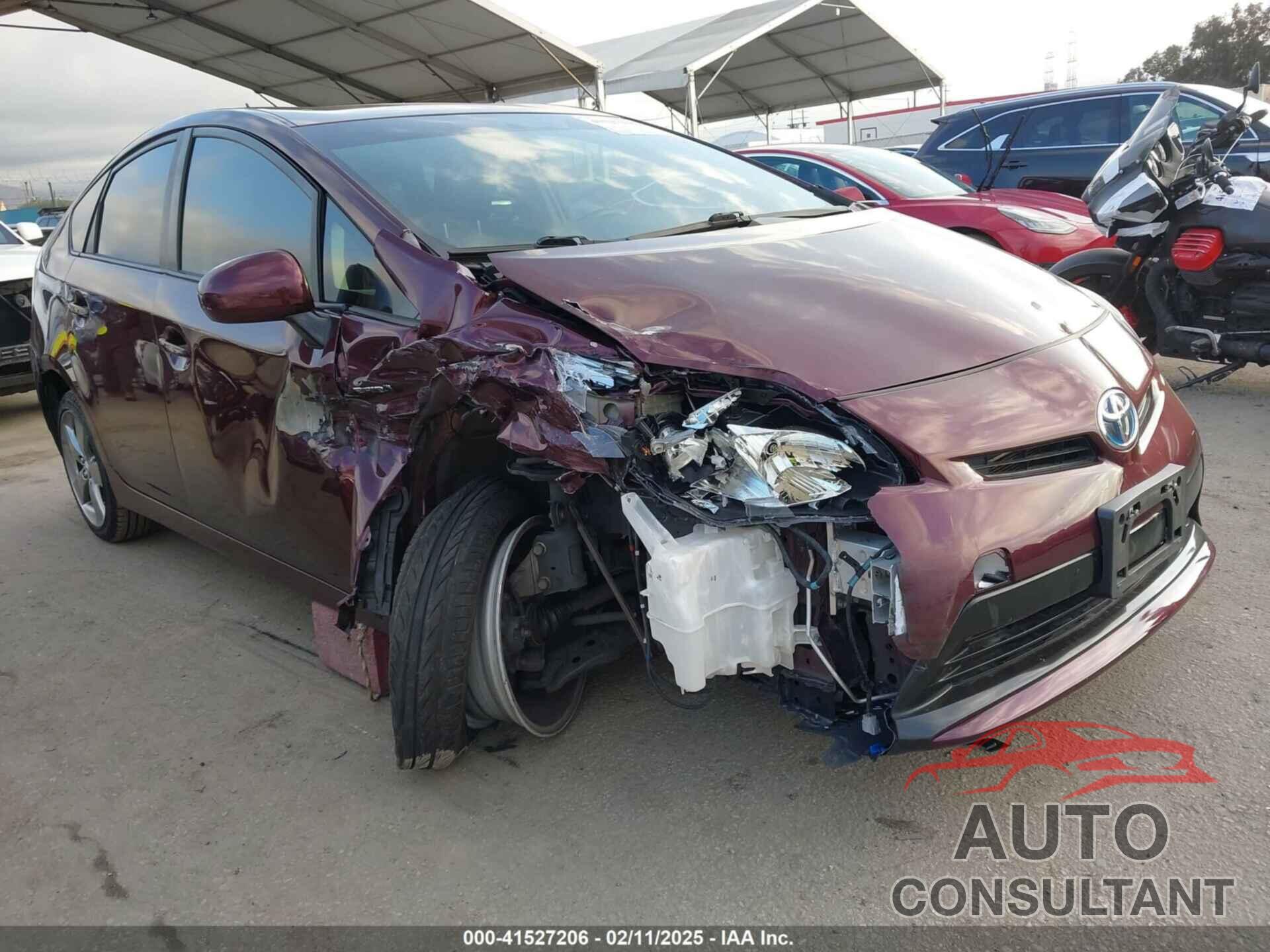 TOYOTA PRIUS 2013 - JTDKN3DU5D5625589