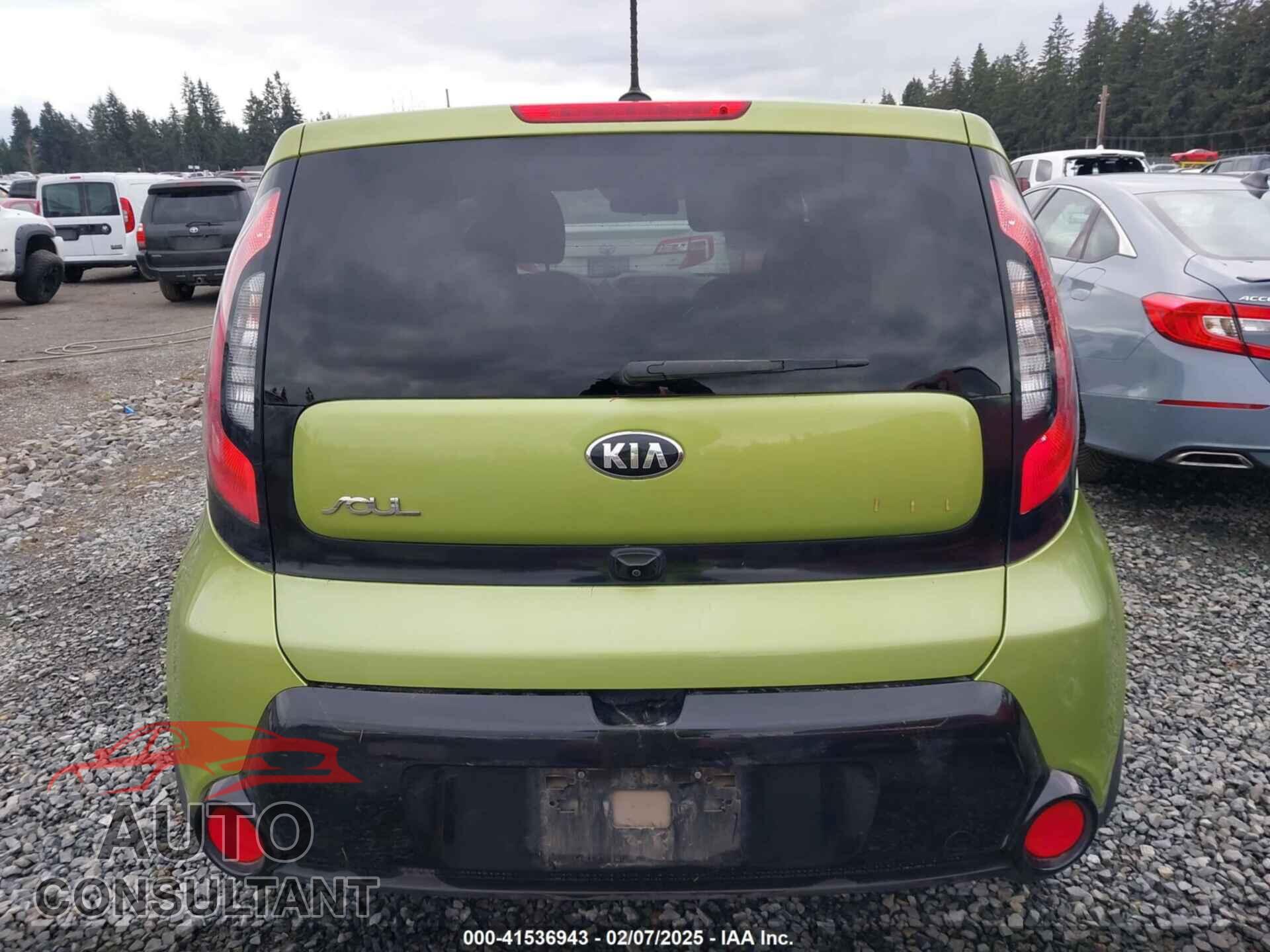KIA SOUL 2016 - KNDJP3A56G7860367