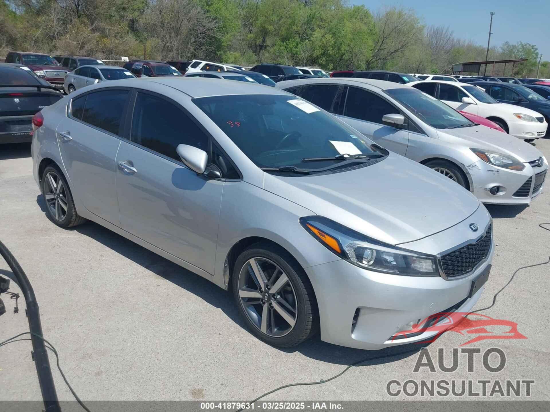 KIA FORTE 2017 - 3KPFL4A80HE131414