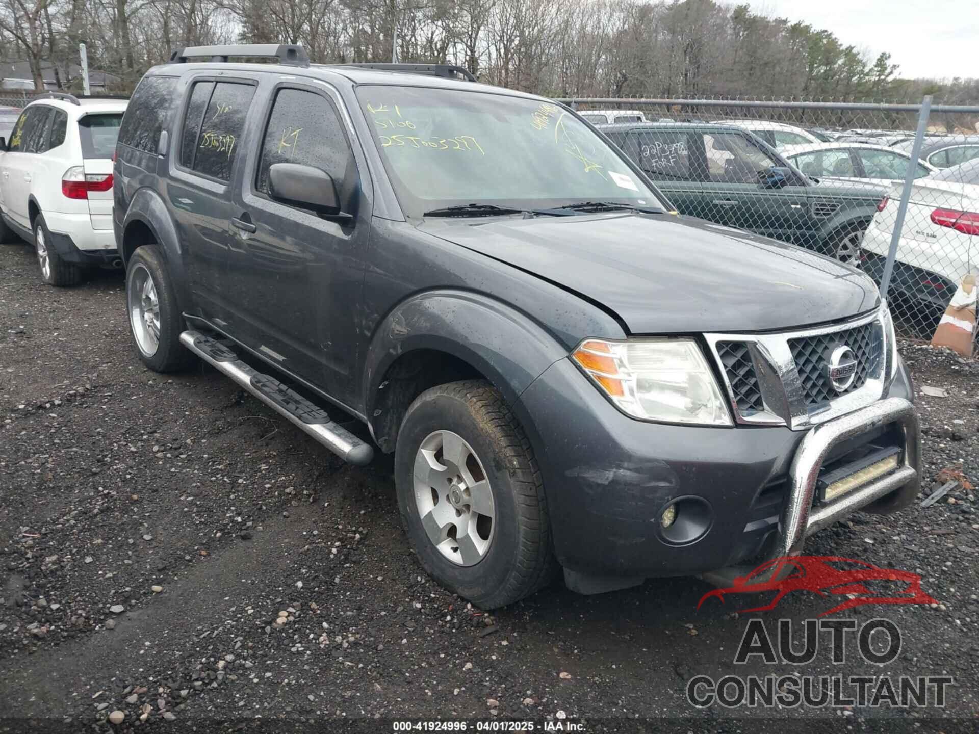 NISSAN PATHFINDER 2012 - 5N1AR1NB9CC621357