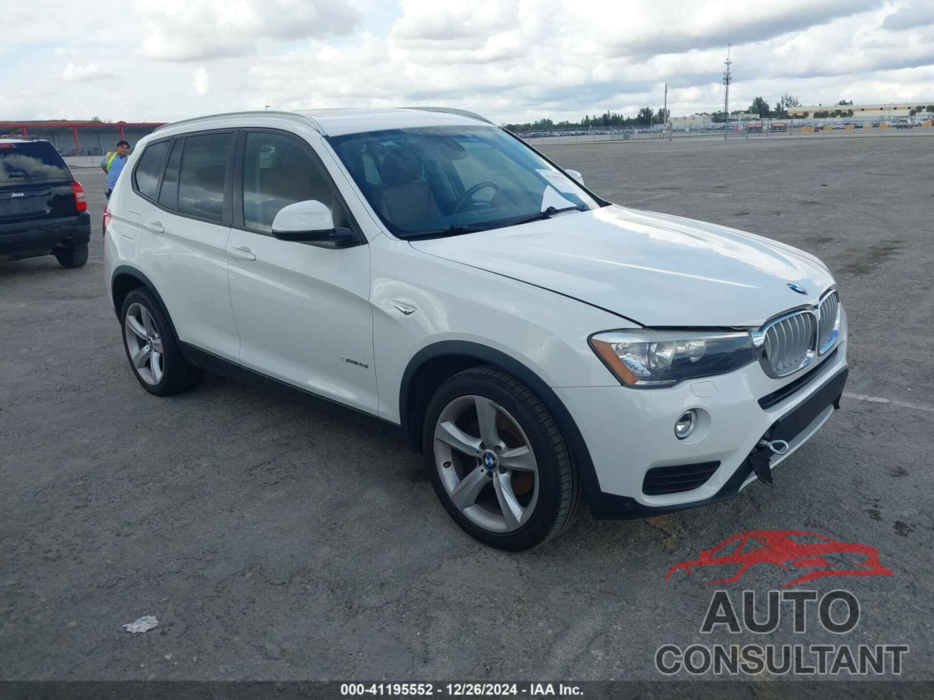 BMW X3 2017 - 5UXWZ7C31H0V94445