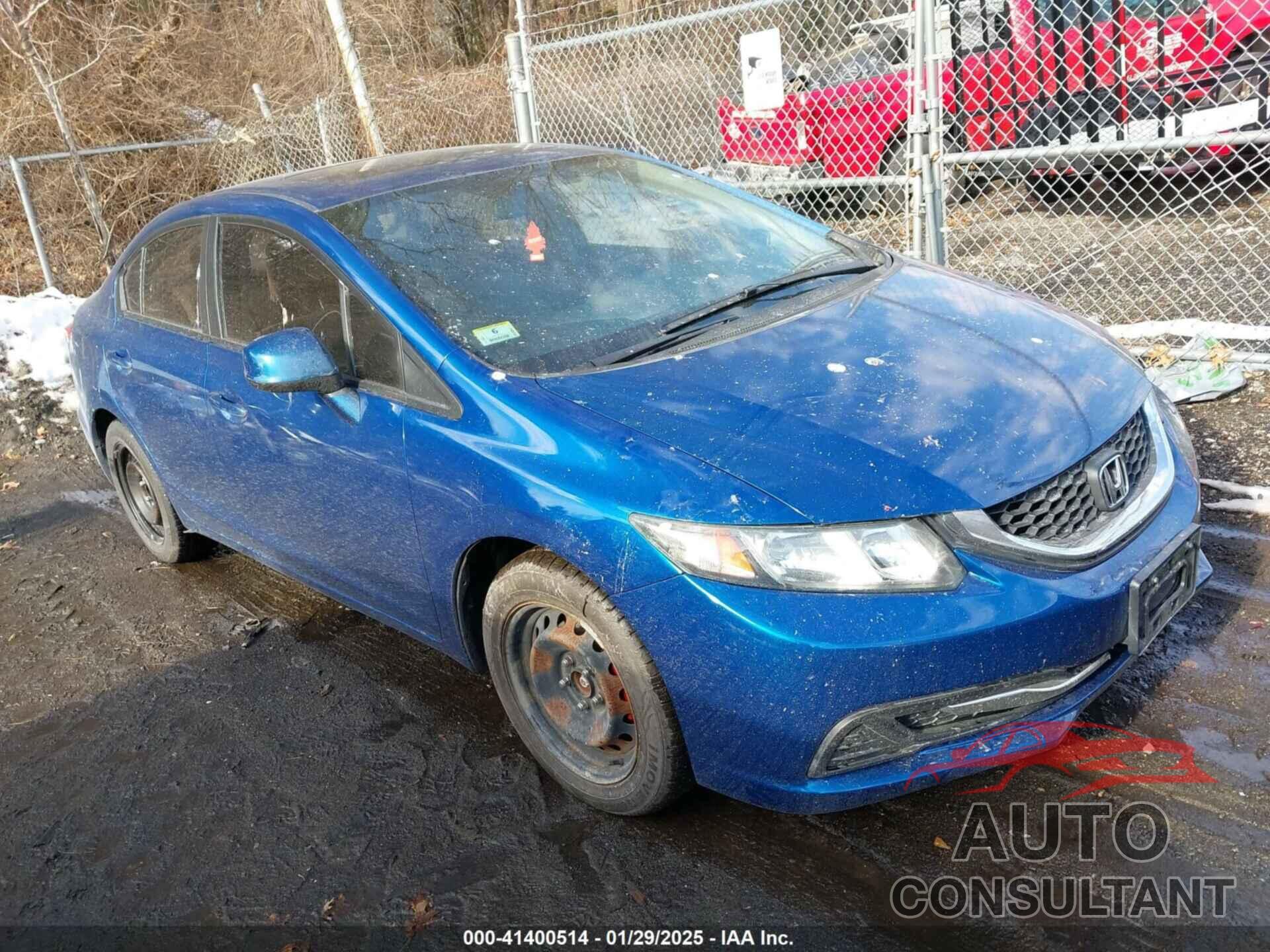 HONDA CIVIC 2013 - 19XFB2F88DE271222