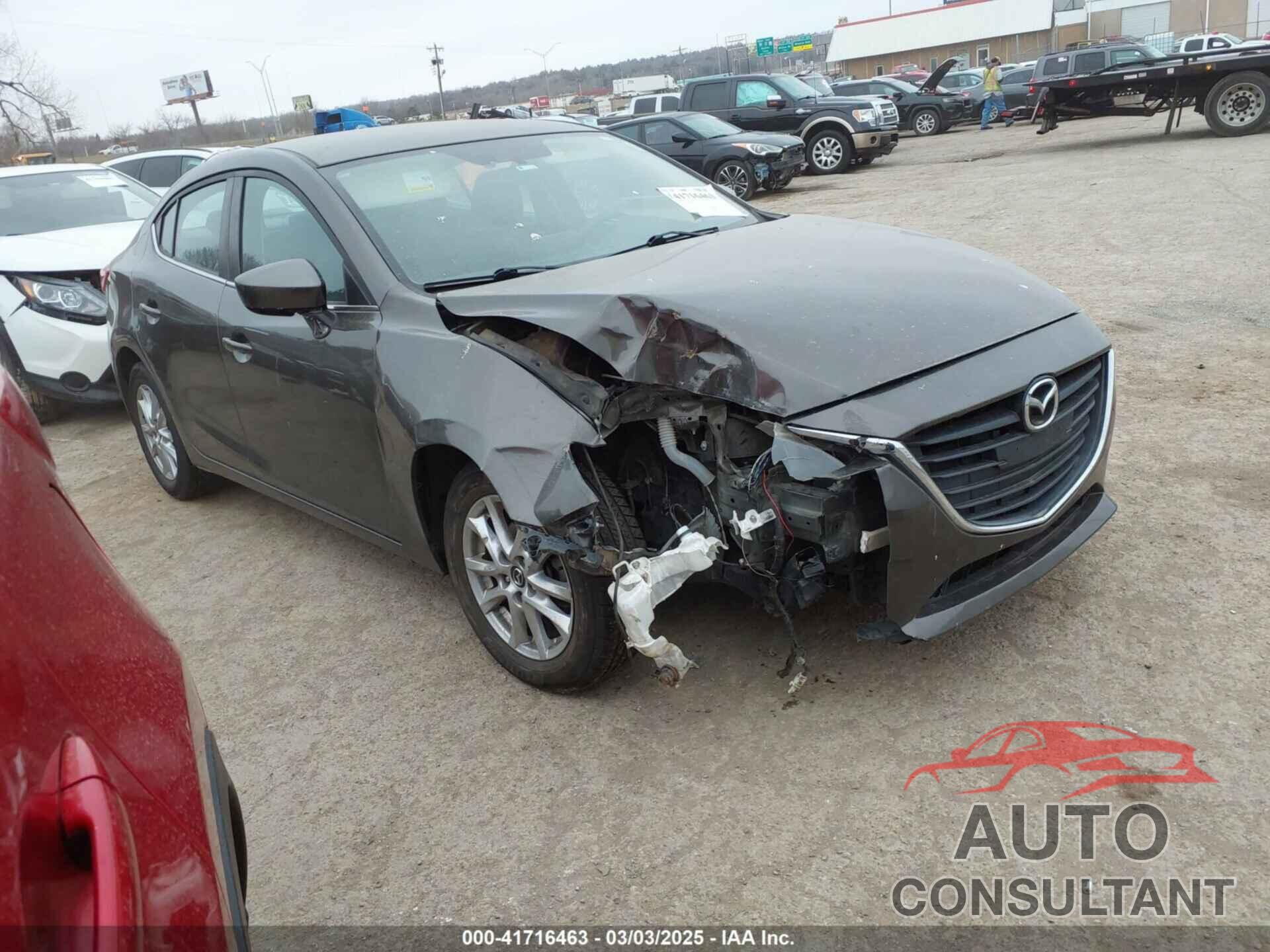 MAZDA MAZDA3 2016 - JM1BM1U78G1315742