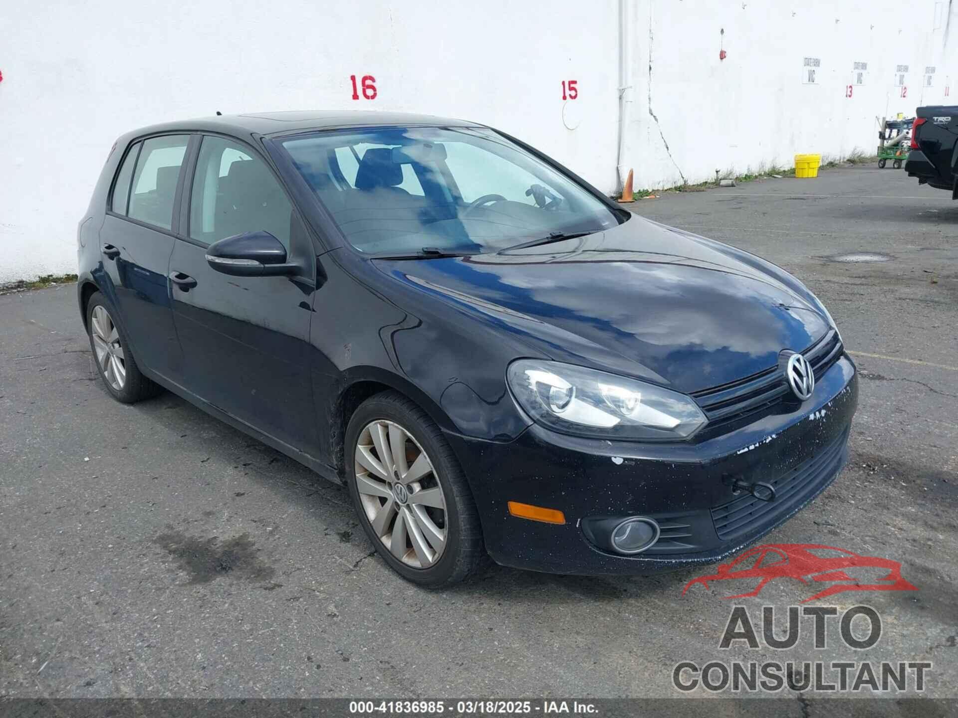 VOLKSWAGEN GOLF 2012 - WVWDM7AJ2CW334537