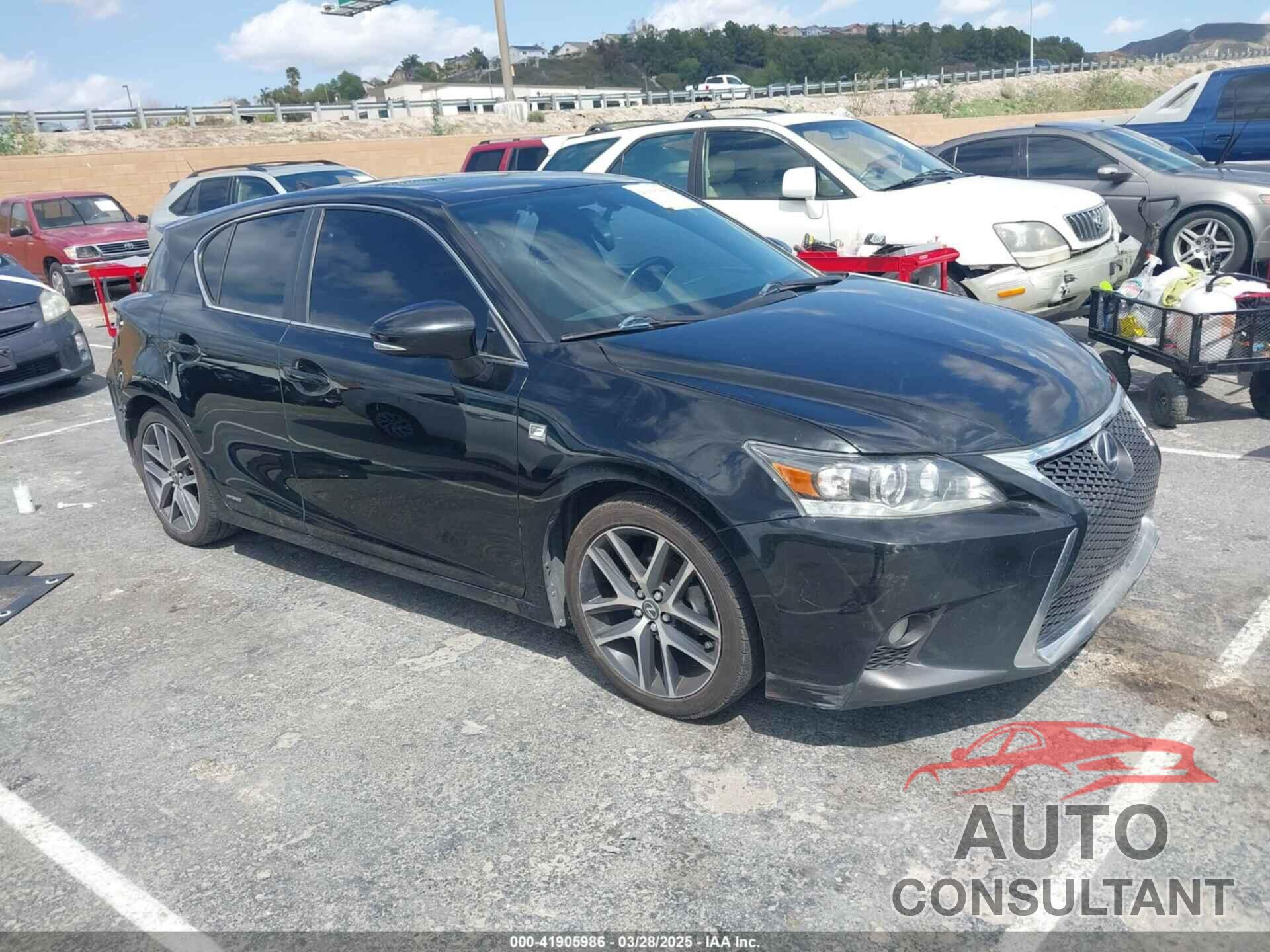 LEXUS CT 200H 2016 - JTHKD5BH2G2263309