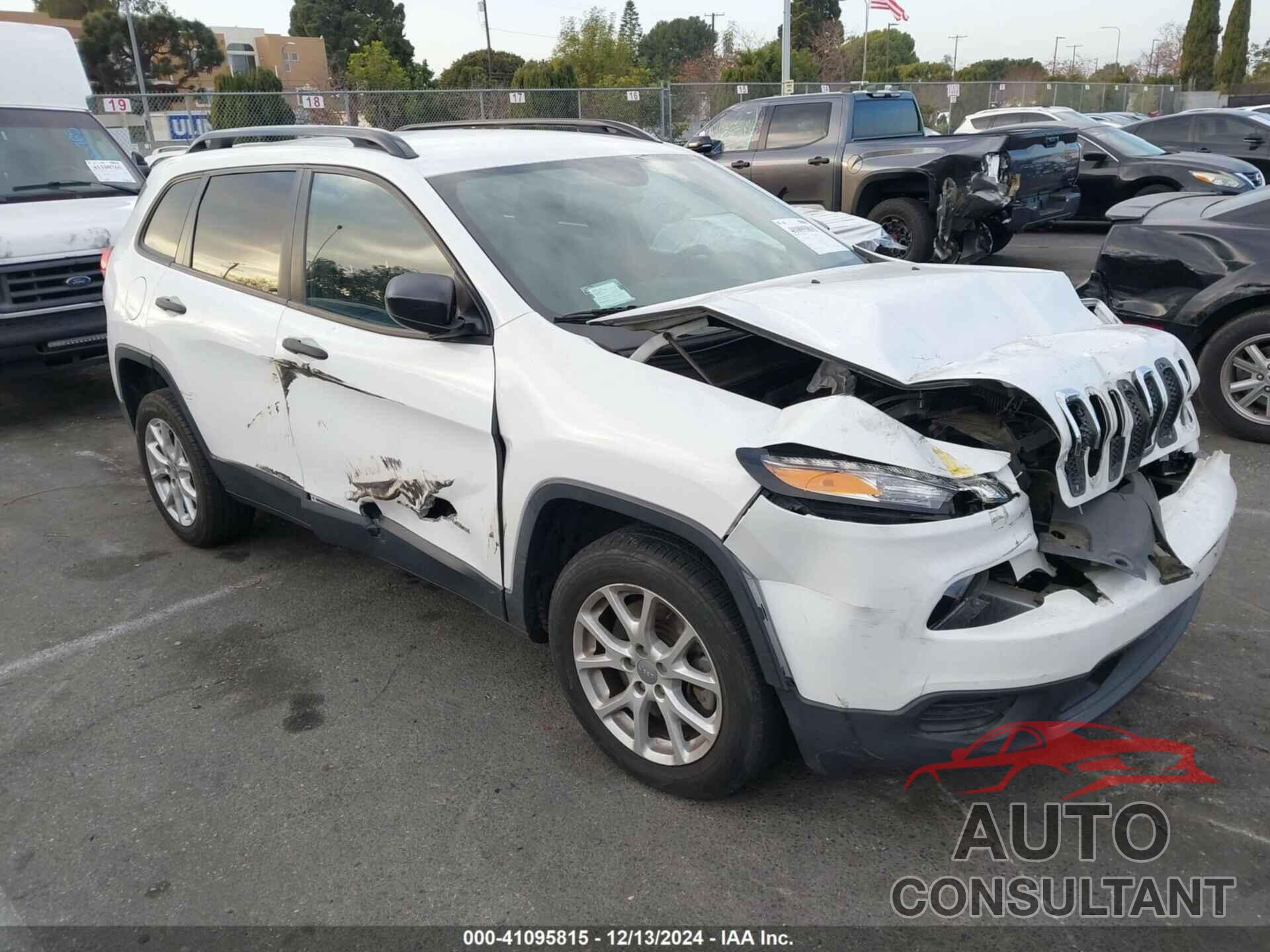 JEEP CHEROKEE 2016 - 1C4PJLAB0GW351656