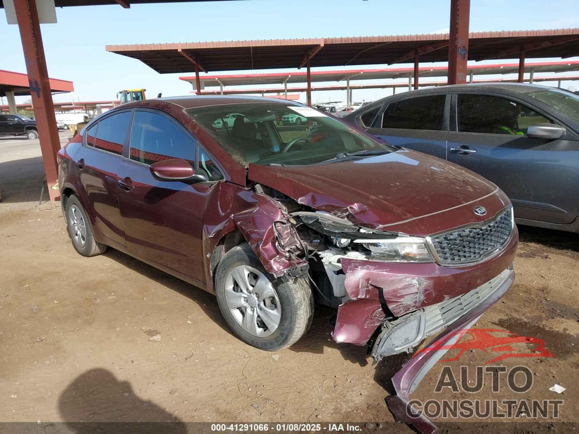 KIA FORTE 2017 - 3KPFK4A72HE127424