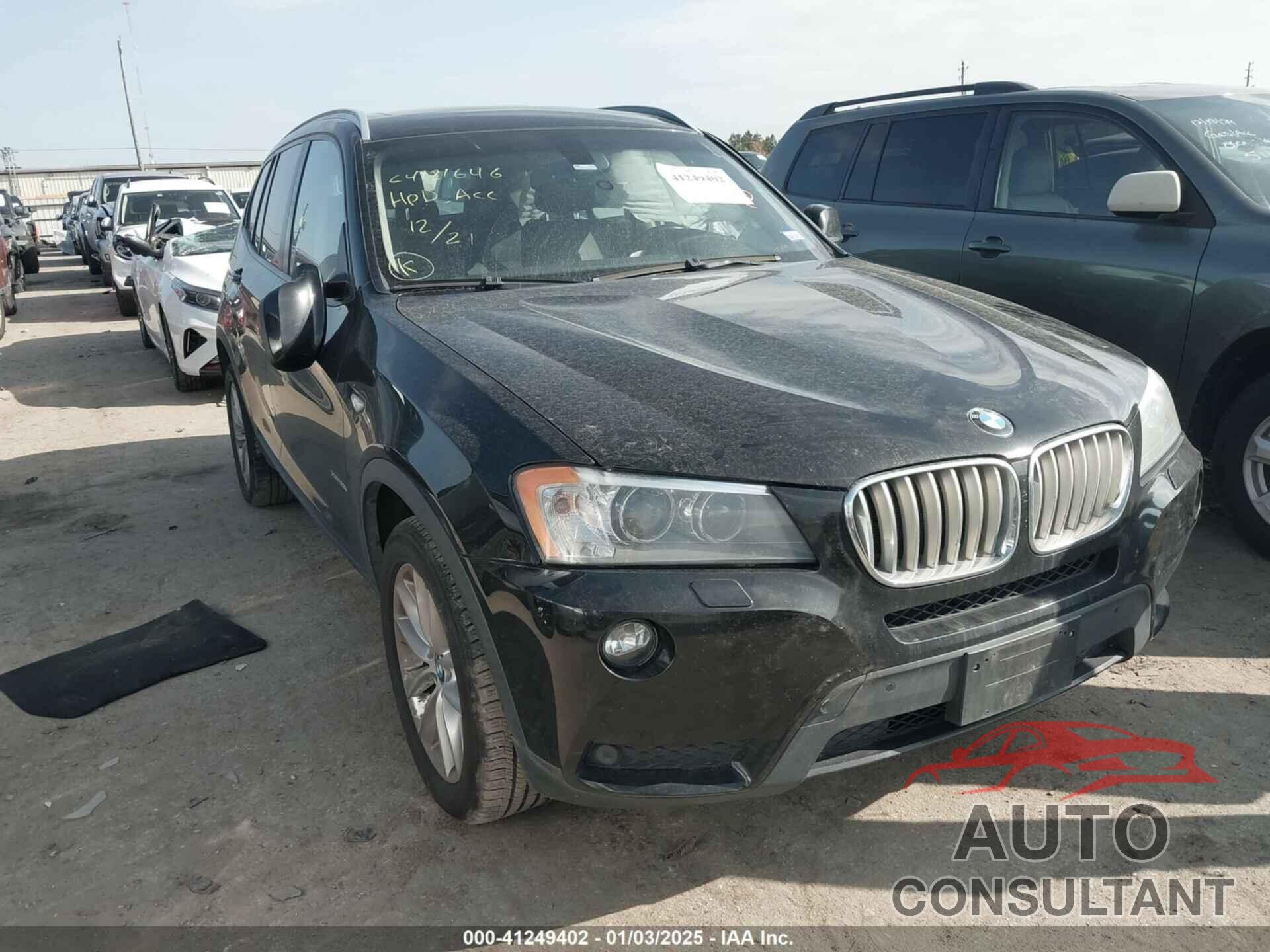 BMW X3 2013 - 5UXWX9C58D0A17010