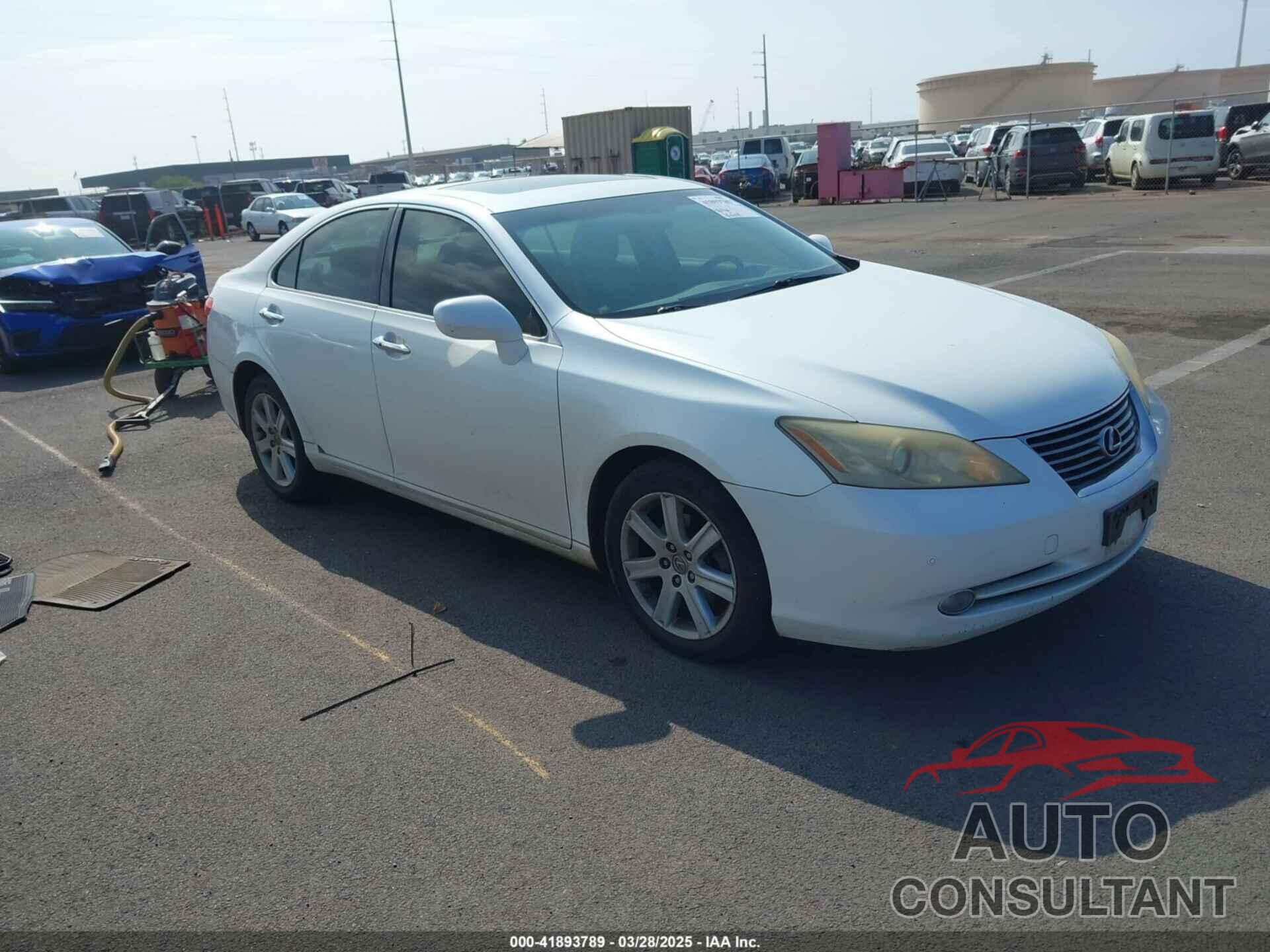 LEXUS ES 350 2009 - JTHBJ46G192299287