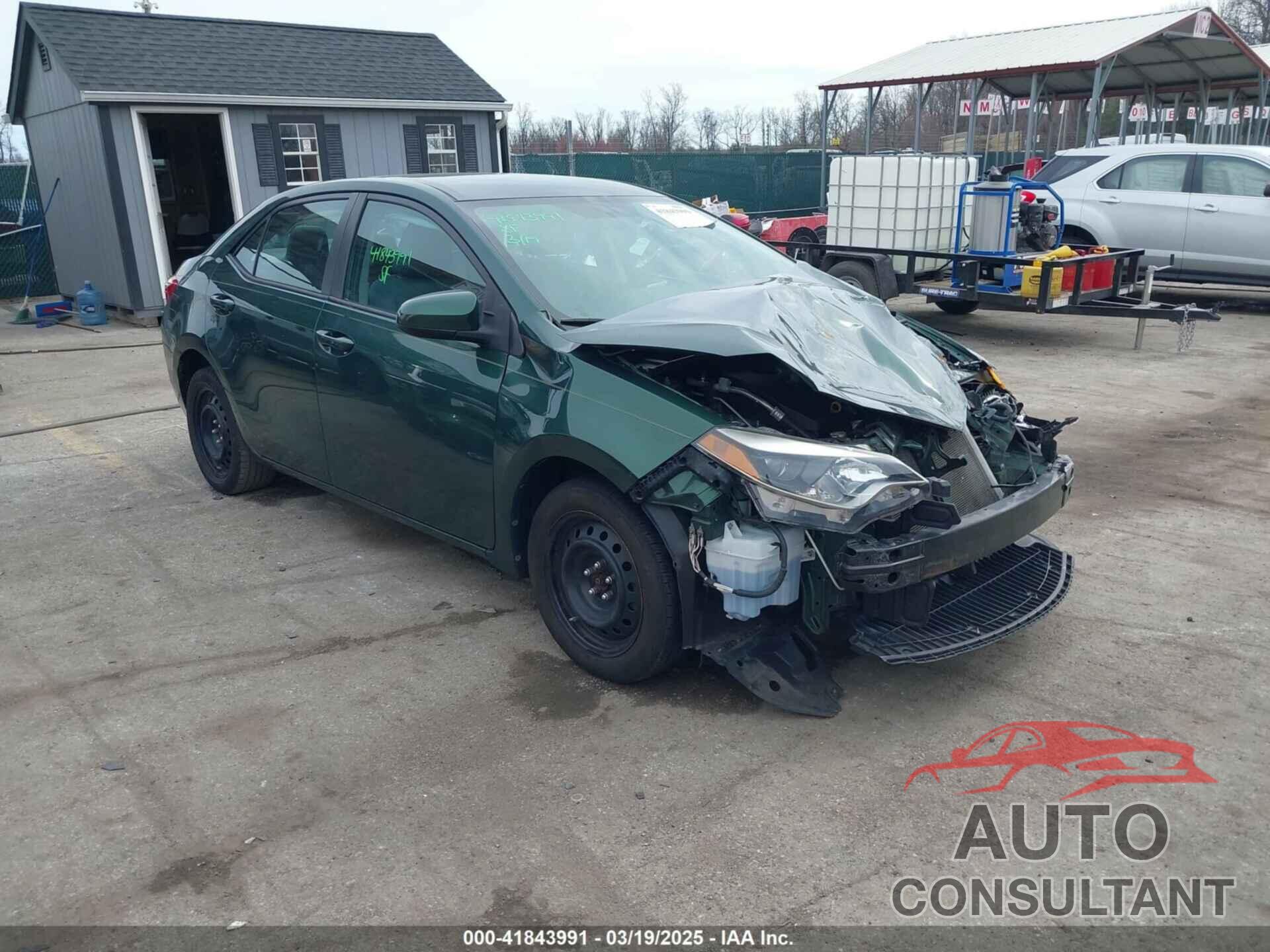 TOYOTA COROLLA 2015 - 2T1BURHE1FC435545