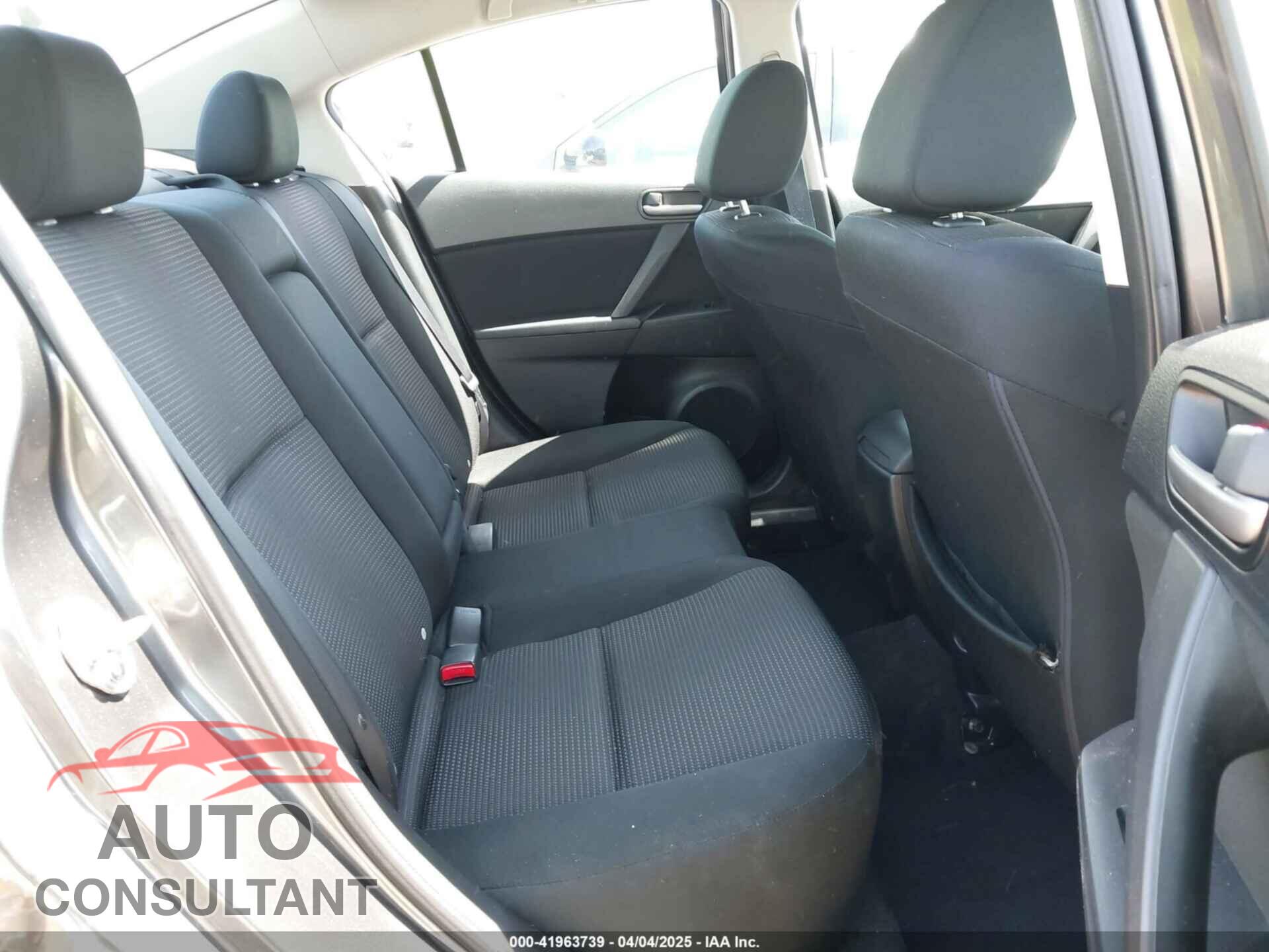 MAZDA MAZDA3 2012 - JM1BL1V87C1663293
