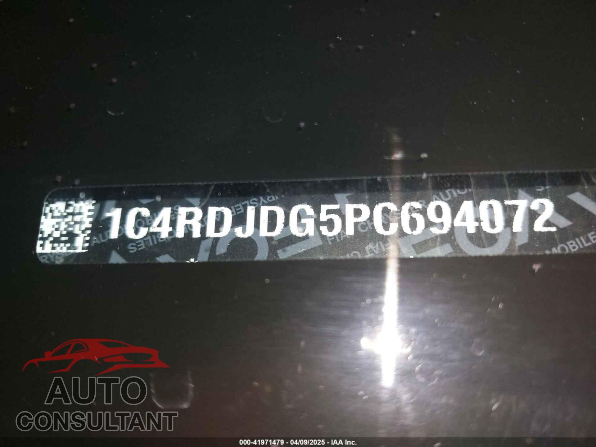 DODGE DURANGO 2023 - 1C4RDJDG5PC694072